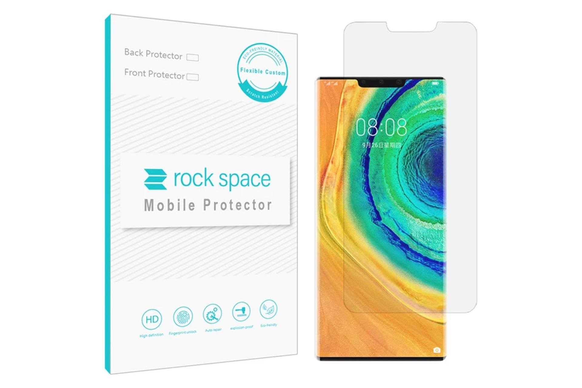 محافظ صفحه نمایش گوشی راک اسپیس مدل HyGEL مناسب هواوی Mate 30 Pro 5G