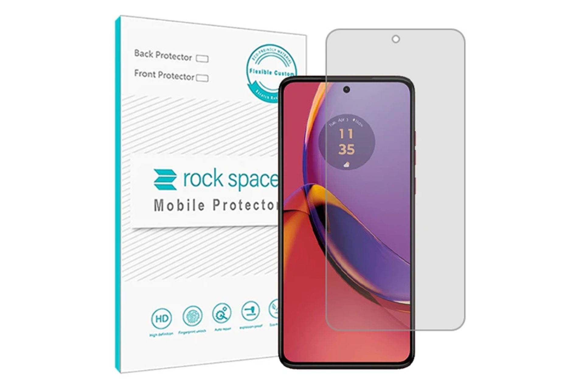 محافظ صفحه نمایش گوشی راک اسپیس مدل HyGEL مناسب موتورولا Moto G84