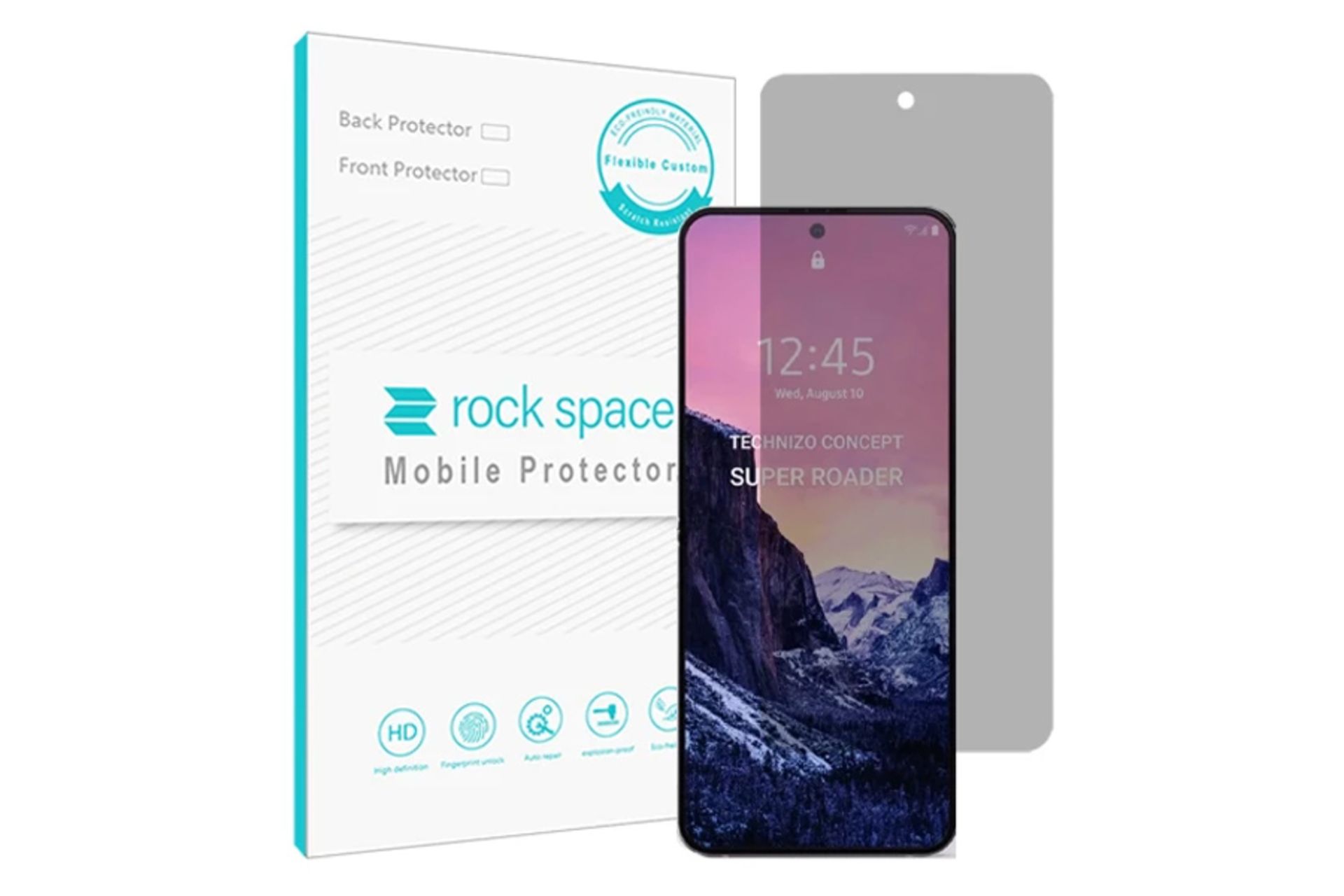 محافظ صفحه نمایش گوشی راک اسپیس مدل PRV مناسب سامسونگ Galaxy Z Flip5