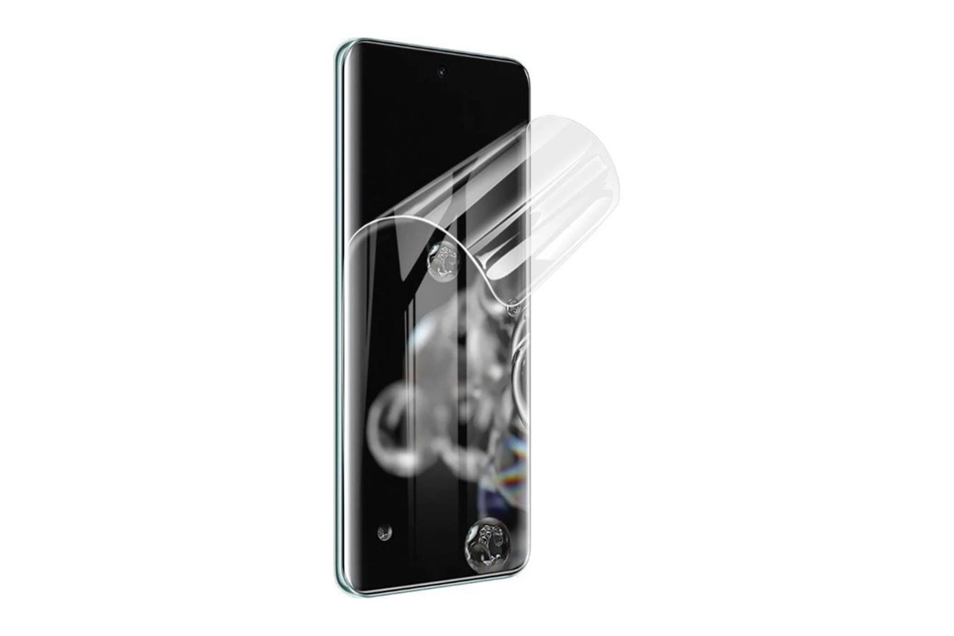 شفافیت محافظ صفحه نمایش گوشی بادیگارد مدل HydroGel مناسب آنر 90