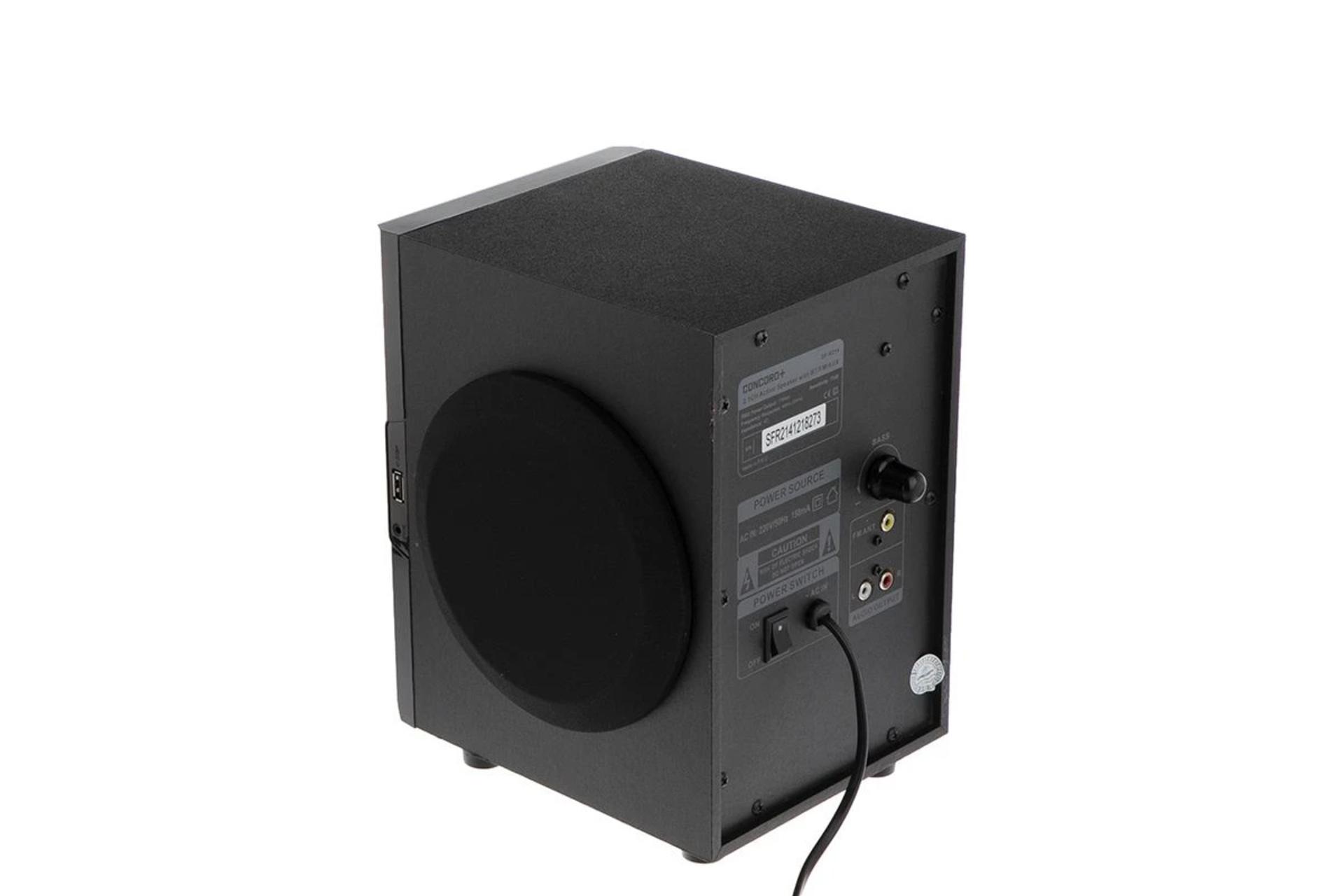 نمای پشت و بدنه اسپیکر کنکورد پلاس SF-R214