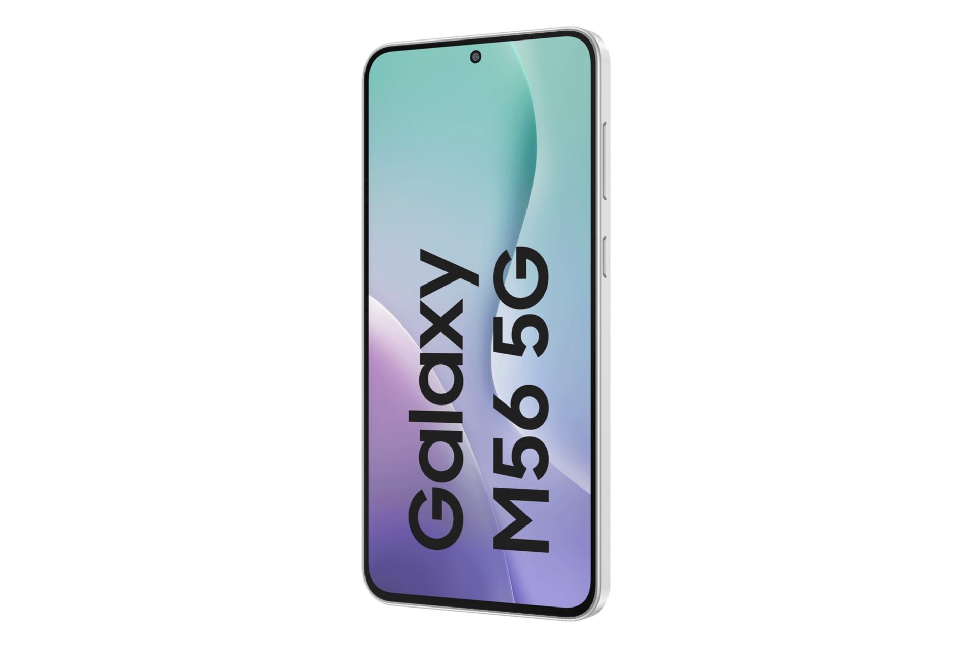سمت راست پنل جلوی گوشی موبایل گلکسی M56 سامسونگ سبز روشن / Samsung Galaxy M56