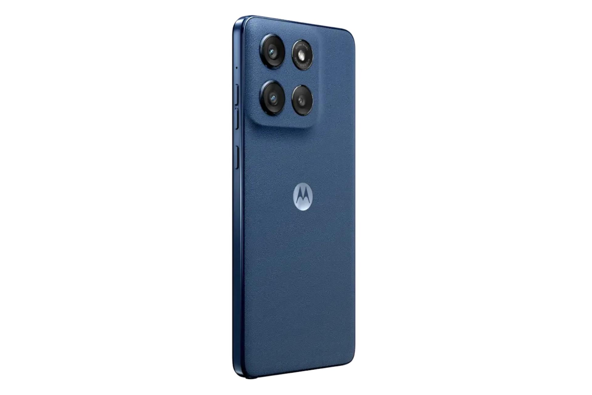 پنل پشت و چینش دوربین گوشی موتو G استایلوس موتورولا 5G نسخه 2025 آبی تیره / Motorola Moto G Stylus 5G 2025