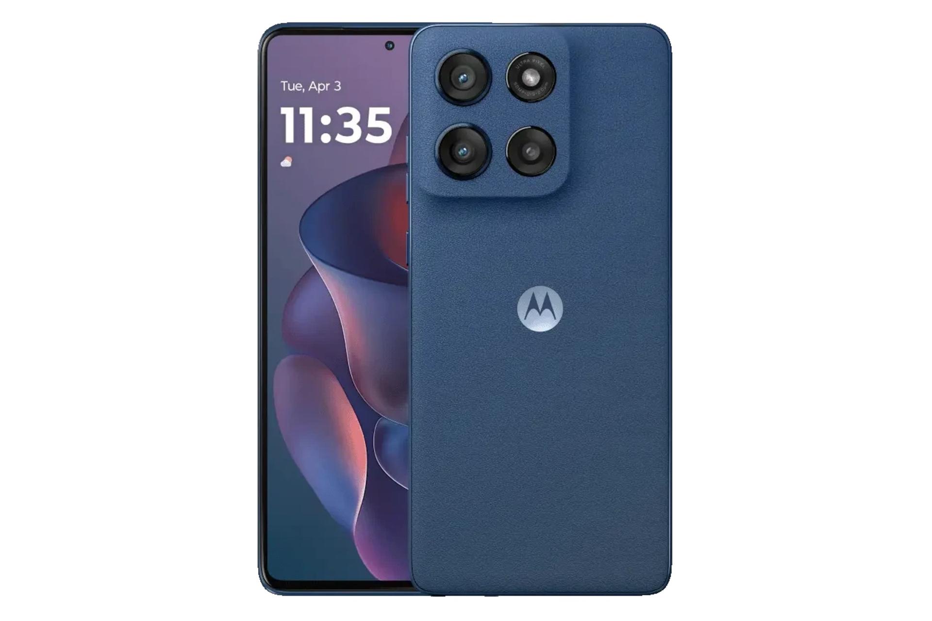 گوشی موتو G استایلوس موتورولا 5G نسخه 2025 آبی تیره / Motorola Moto G Stylus 5G 2025