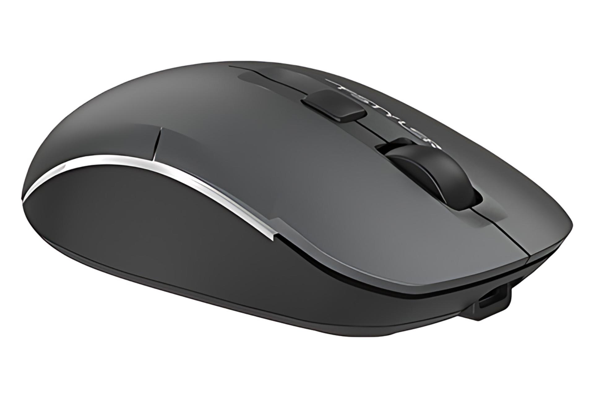 نمای راست رنگ مشکی ماوس ای فورتک A4TECH Fstyler FB26CS Air2