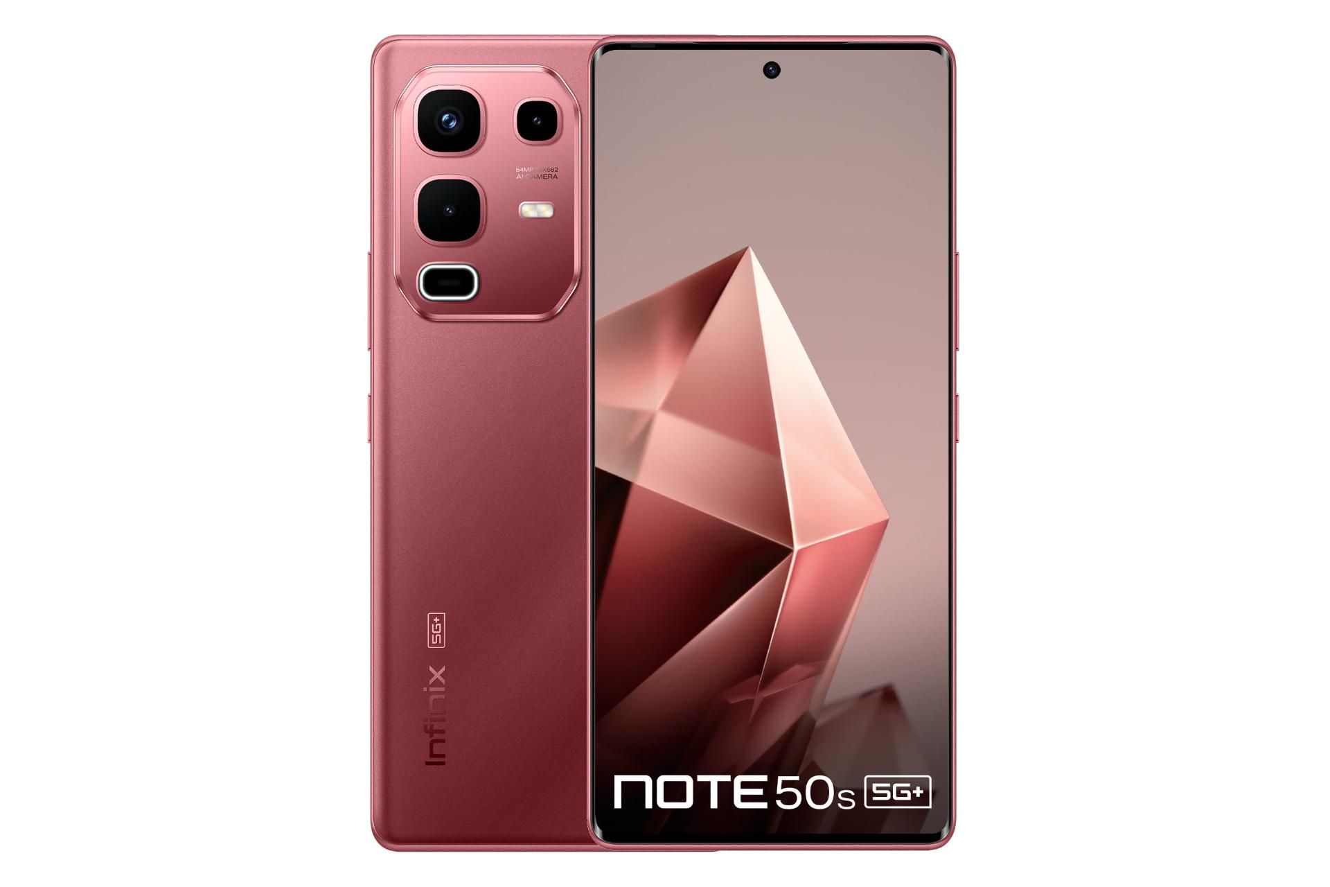 پنل جلو و پشت گوشی موبایل نوت 50s اینفینیکس قرمز / Infinix Note 50s