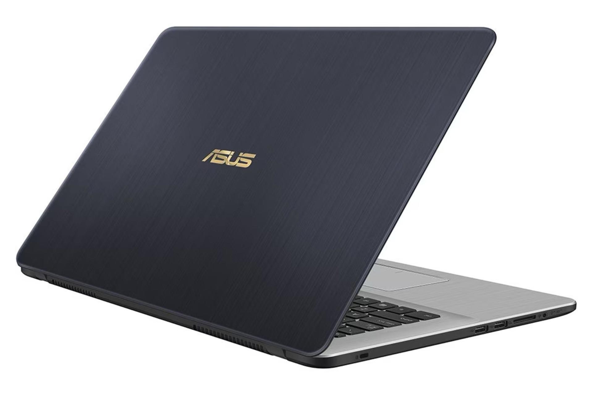 لپ تاپ ایسوس ASUS Vivobook Pro 17 N705UD نمای پشت و درگاه های چپ