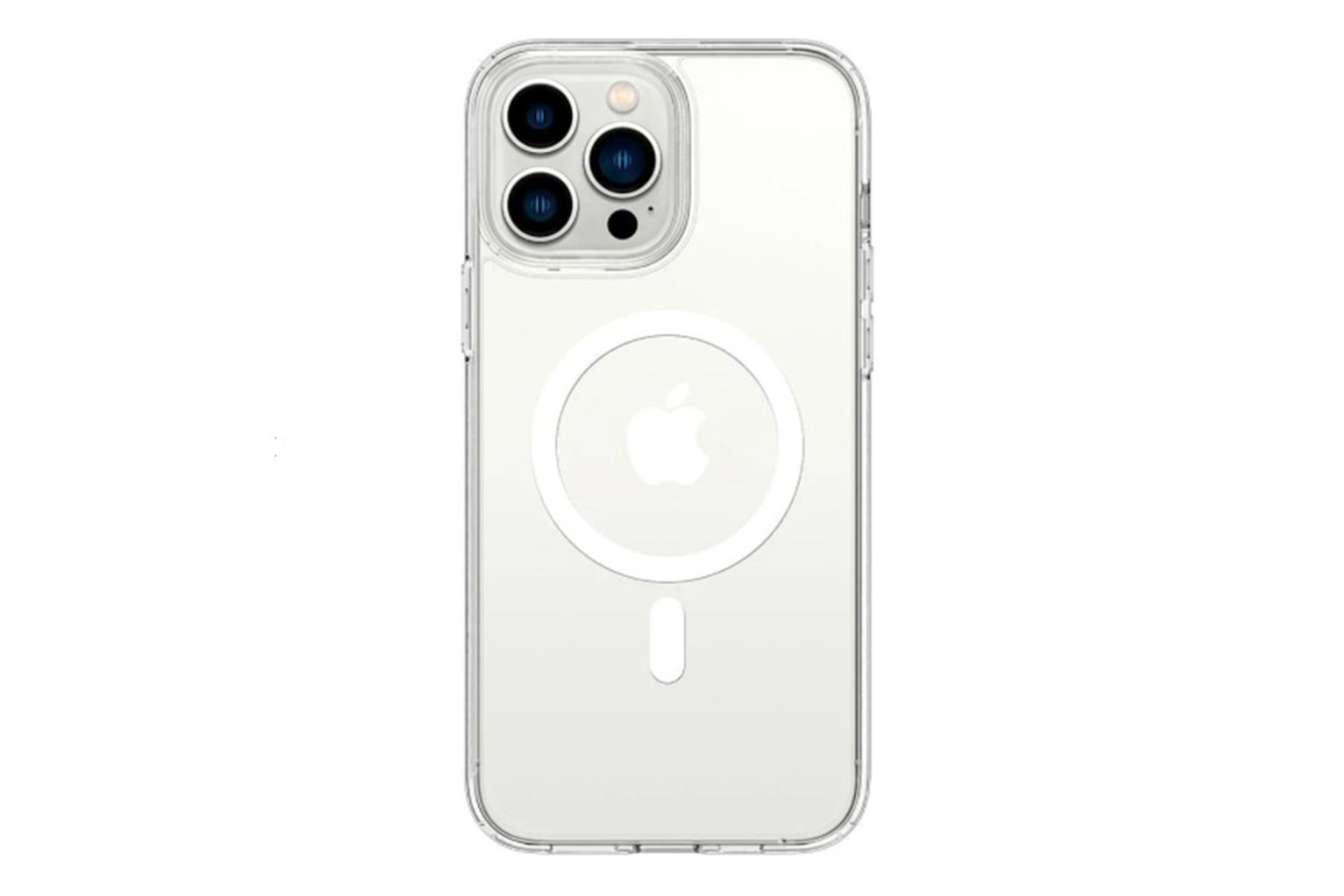 قاب گوشی اسپیگن Spigen Ultra Hybrid MagFit Apple iPhone 13 Pro Max نمای پشت