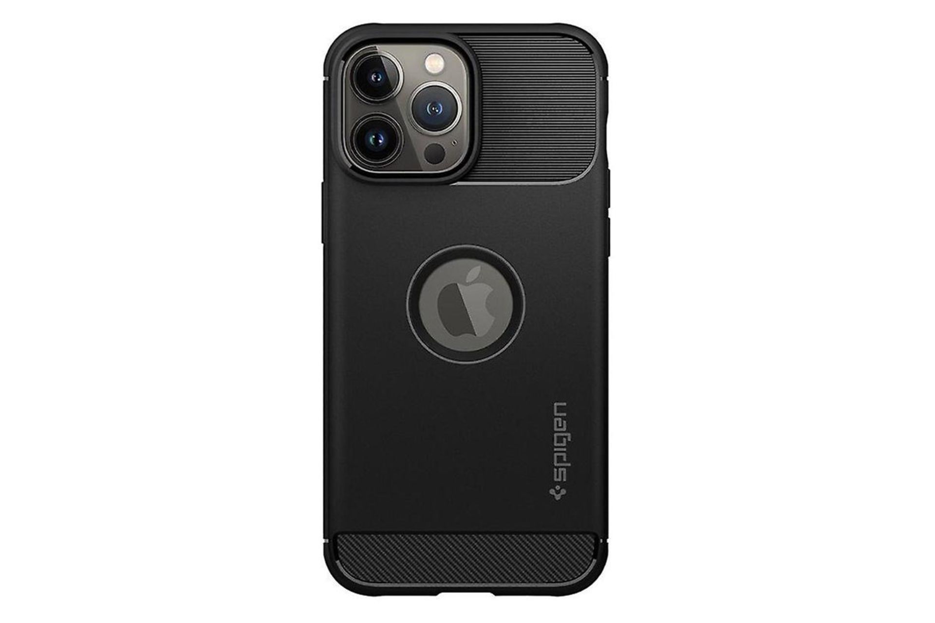 قاب گوشی اسپیگن Spigen Rugged Armor Apple iPhone 13 Pro Max نمای پشت