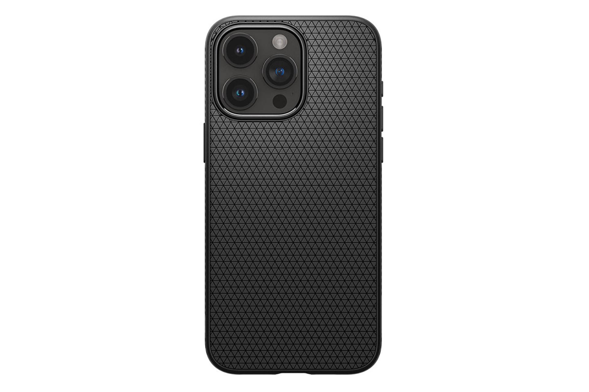 مرجع متخصصين ايران قاب موبايل اسپيگن Spigen Liquid Air Apple iPhone 15 Pro Max نماي پشت