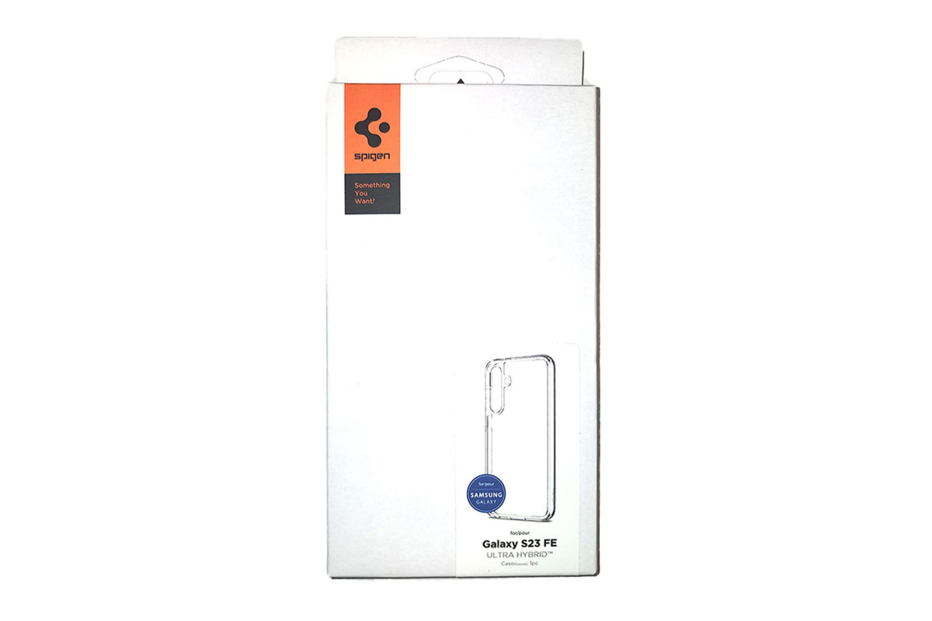 قاب گوشی اسپیگن Spigen Ultra Hybrid Samsung Galaxy S23 FE جعبه و بسته بندی