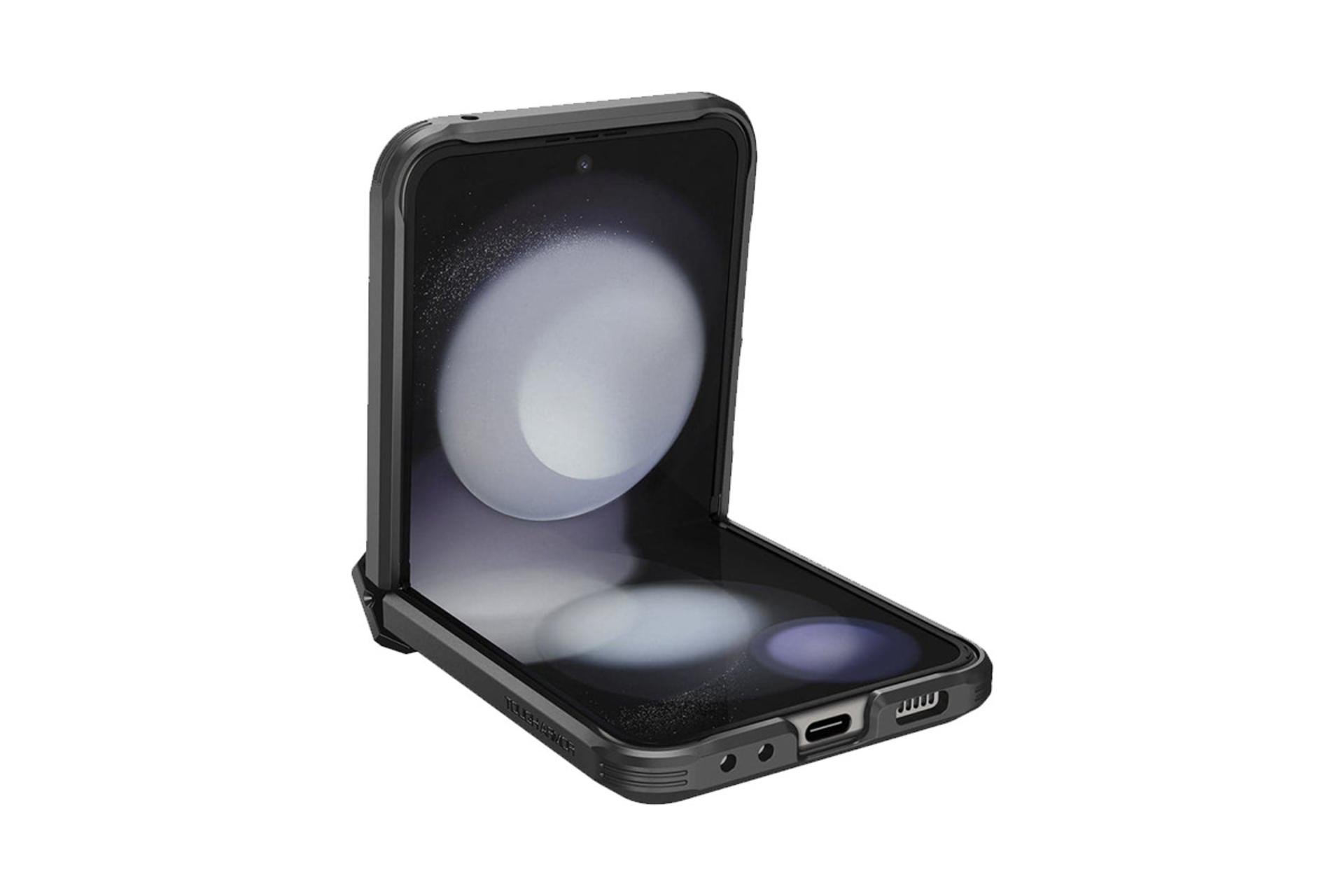 قاب گوشی اسپیگن Spigen Tough Armor Pro Samsung Galaxy Z Flip5 نمای زیر