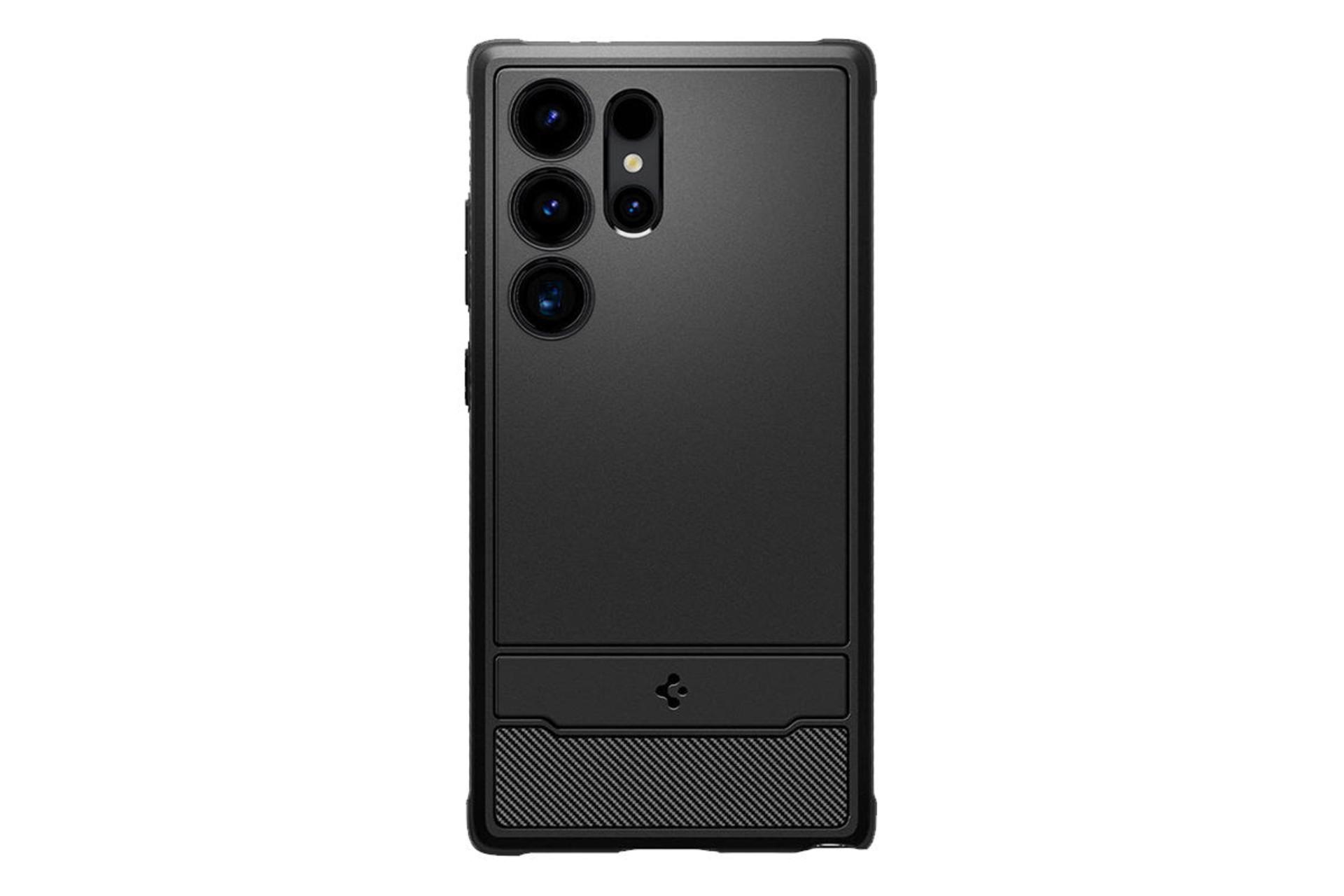 مرجع متخصصين ايران قاب موبايل اسپيگن Spigen Rugged Armor Samsung Galaxy S24 Ultra نماي پشت