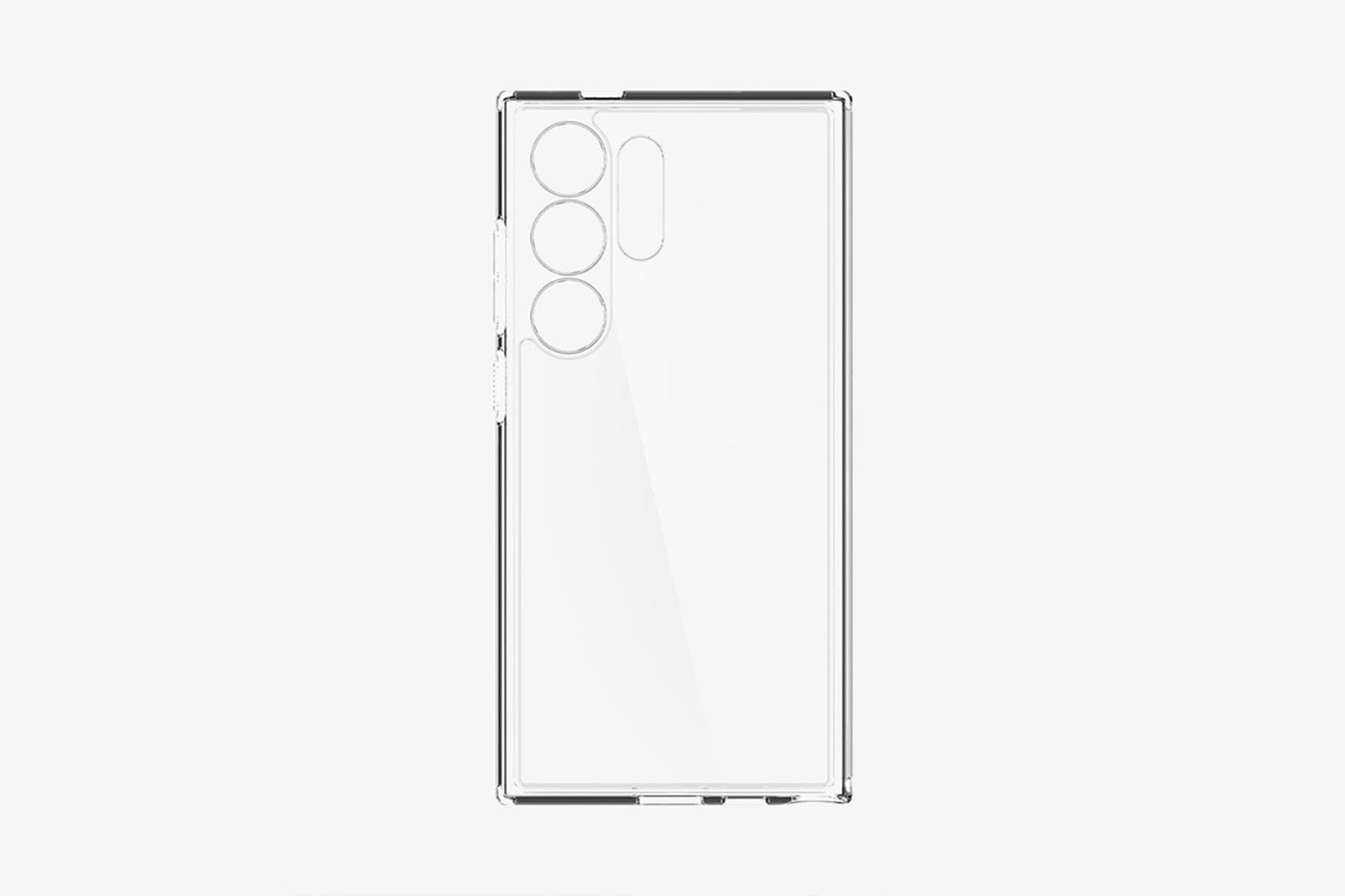 قاب گوشی اسپیگن Spigen Ultra Hybrid S Samsung Galaxy S24 Ultra نمای پشت