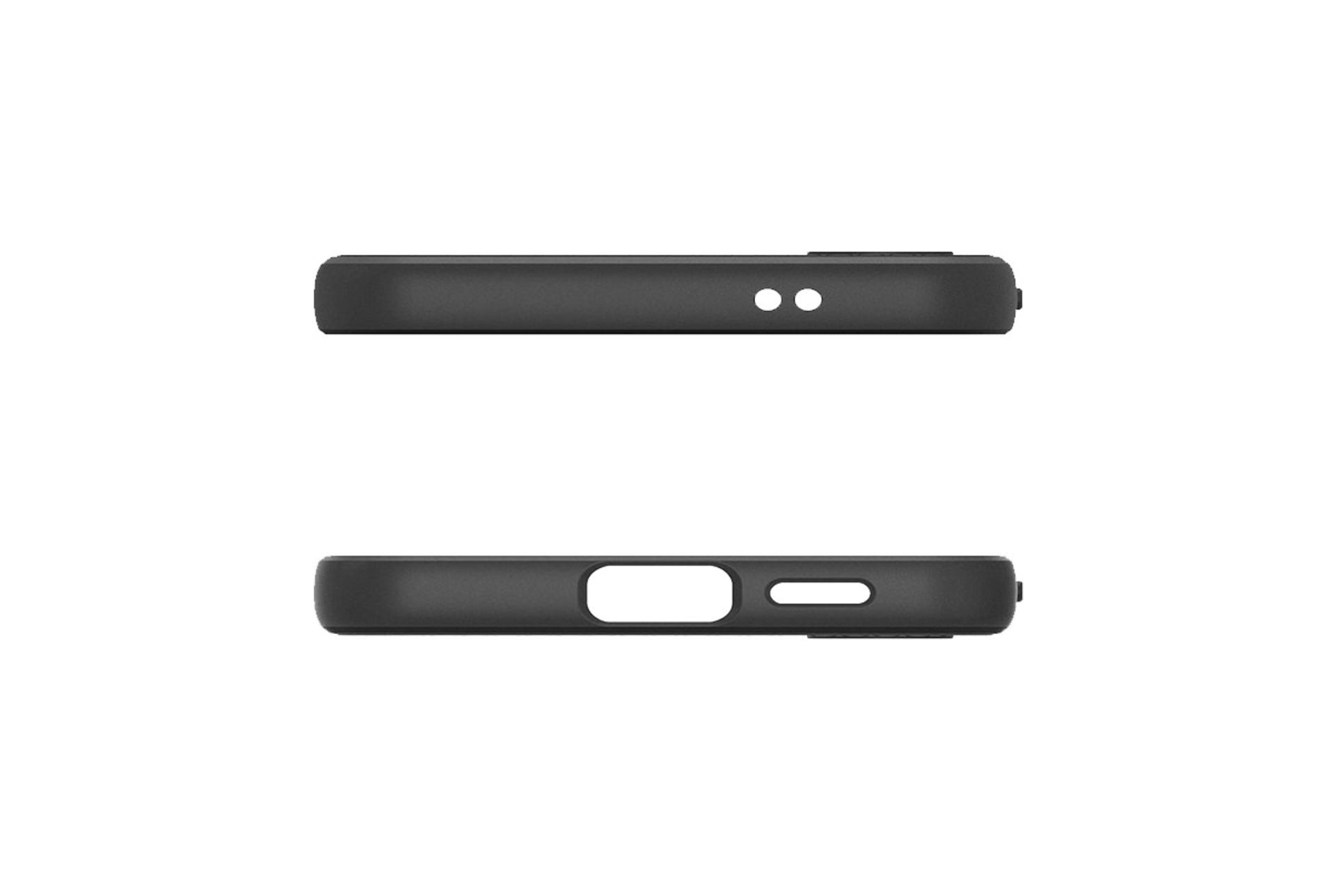 قاب گوشی اسپیگن Spigen Liquid Air Samsung Galaxy S24 Plus نمای زیر و بالا