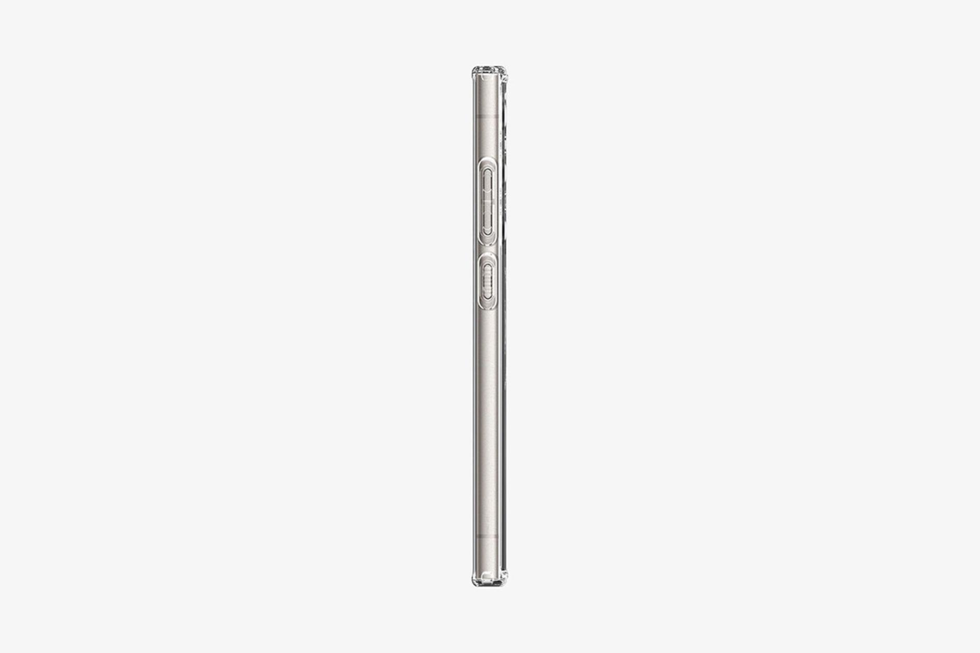 قاب گوشی اسپیگن Spigen Ultra Hybrid Metal Ring Samsung Galaxy S24 Ultra نمای جانبی