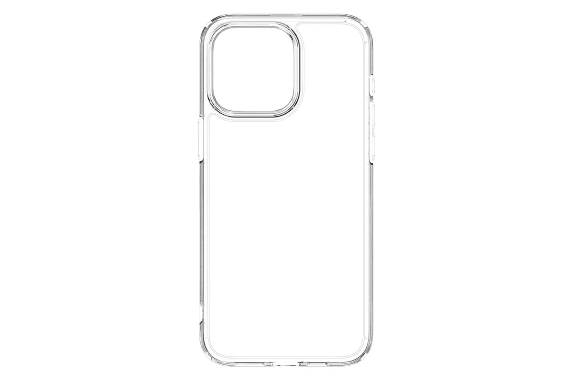 قاب گوشی اسپیگن Spigen Ultra Hybrid MagFit Apple iPhone 15 Pro Max نمای پشت