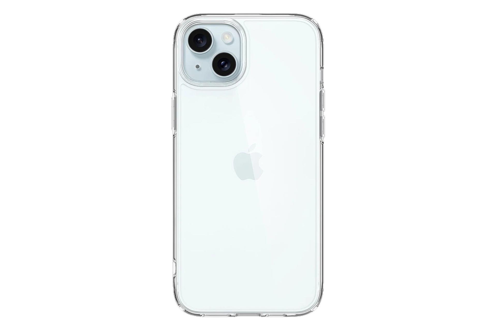 مرجع متخصصين ايران قاب موبايل اسپيگن Spigen Ultra Crystal Apple iPhone 15 نماي پشت