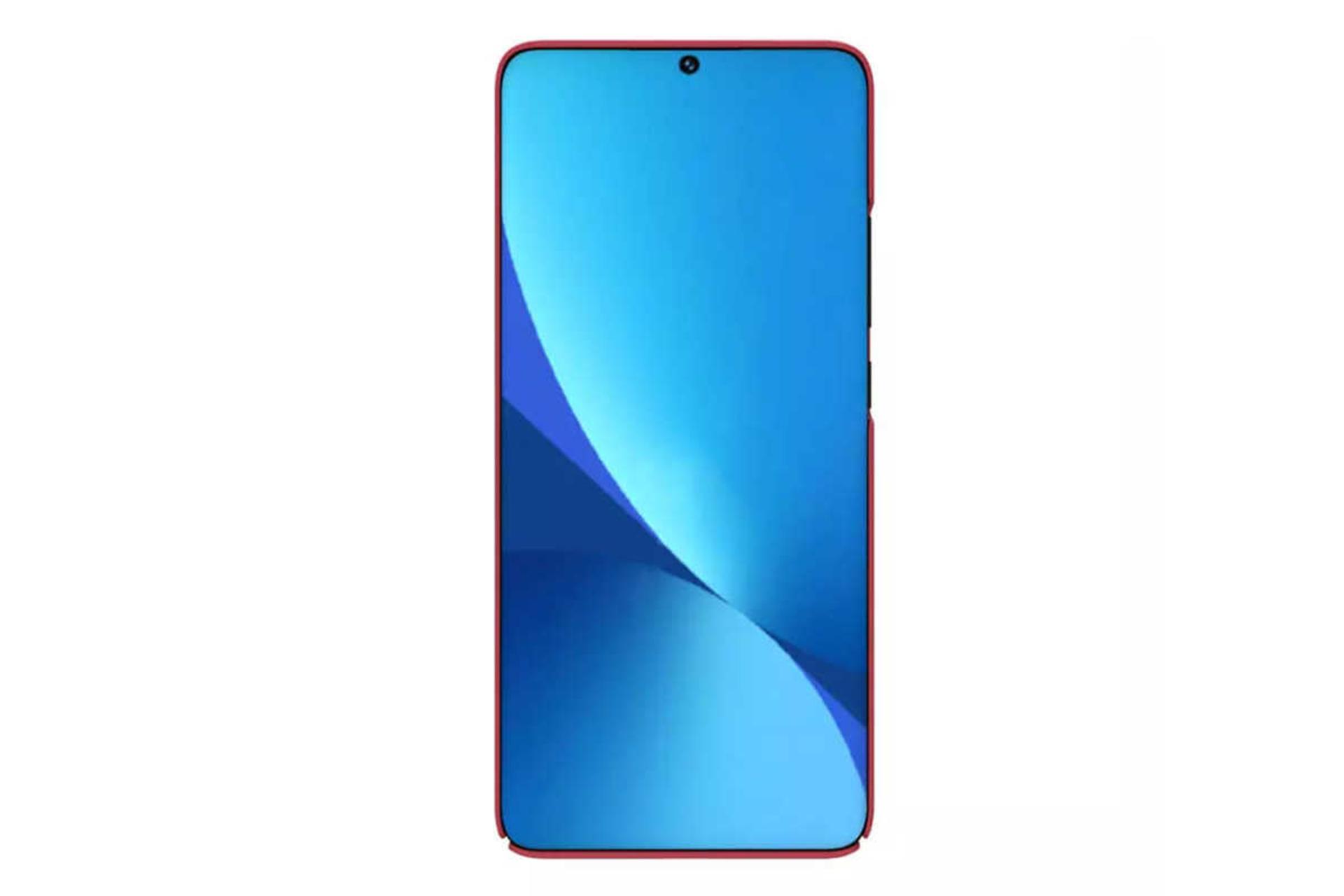 نمای بالای قاب گوشی نیلکین مدل Frosted Shield مناسب شیائومی 12 / 12X