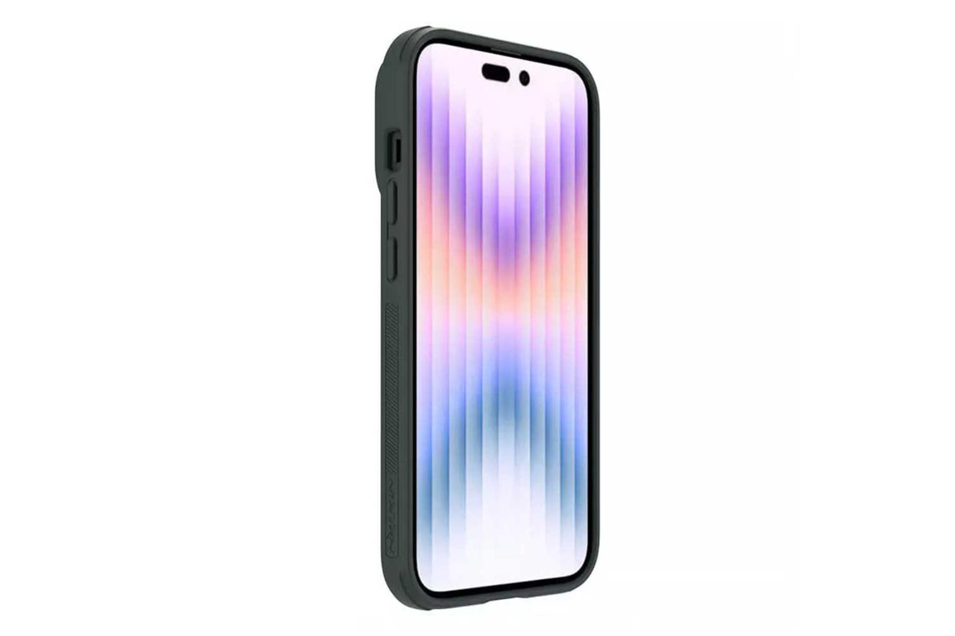 لبه‌های قاب گوشی نیلکین مدل Textured S مناسب اپل iPhone 14 Pro Max