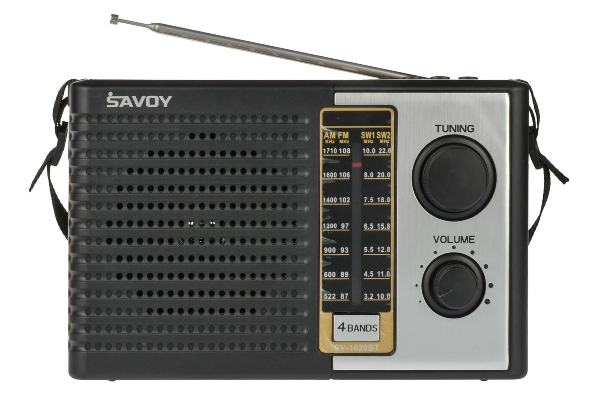 ابعاد و اندازه اسپیکر ساووی SV-1020BT