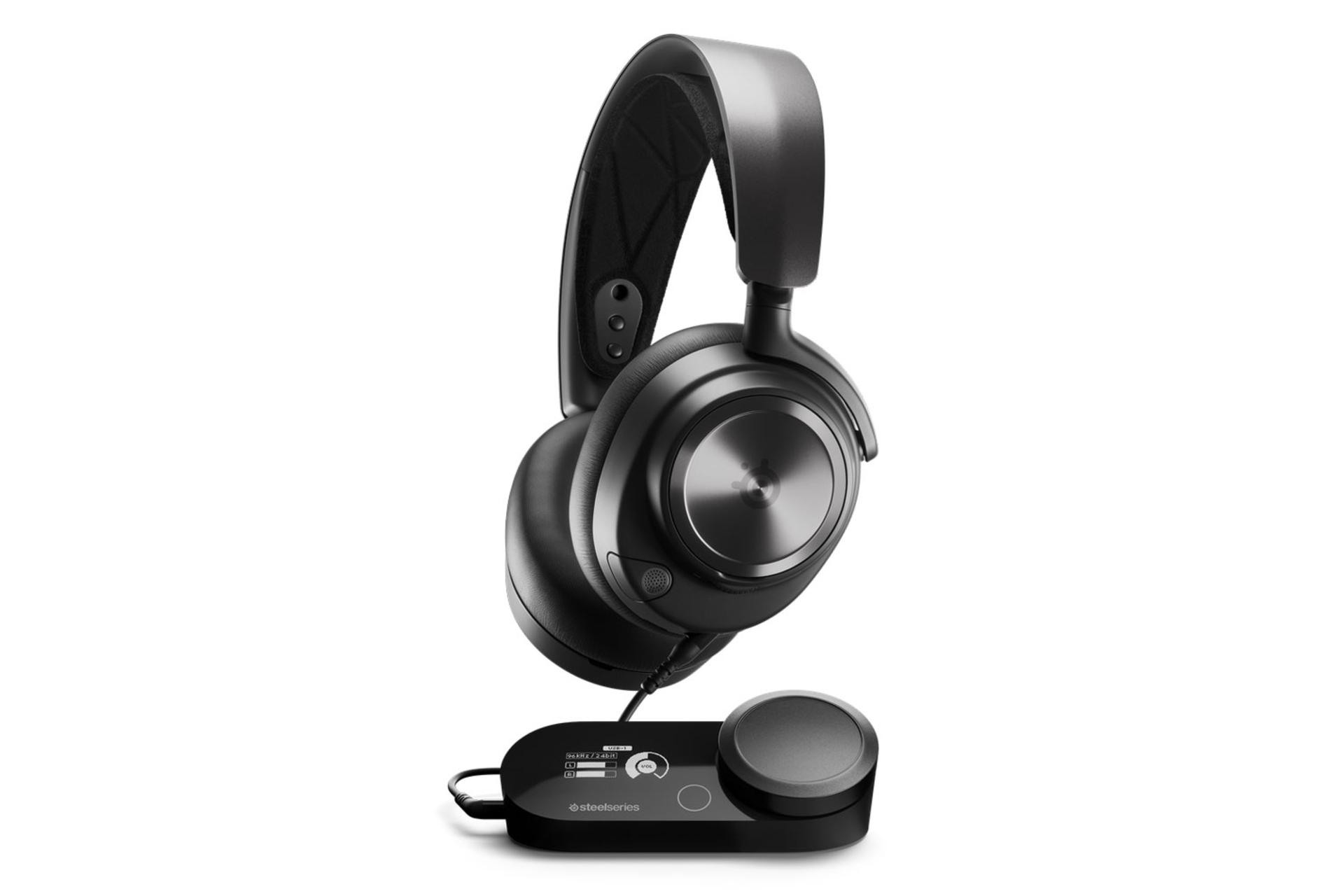 هدفون استیل سریز Arctis Nova Pro رنگ مشکی