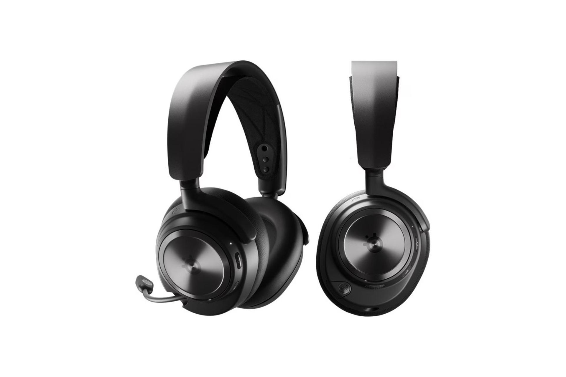 ابعاد و اندازه هدفون استیل سریز Arctis Nova Pro Wireless