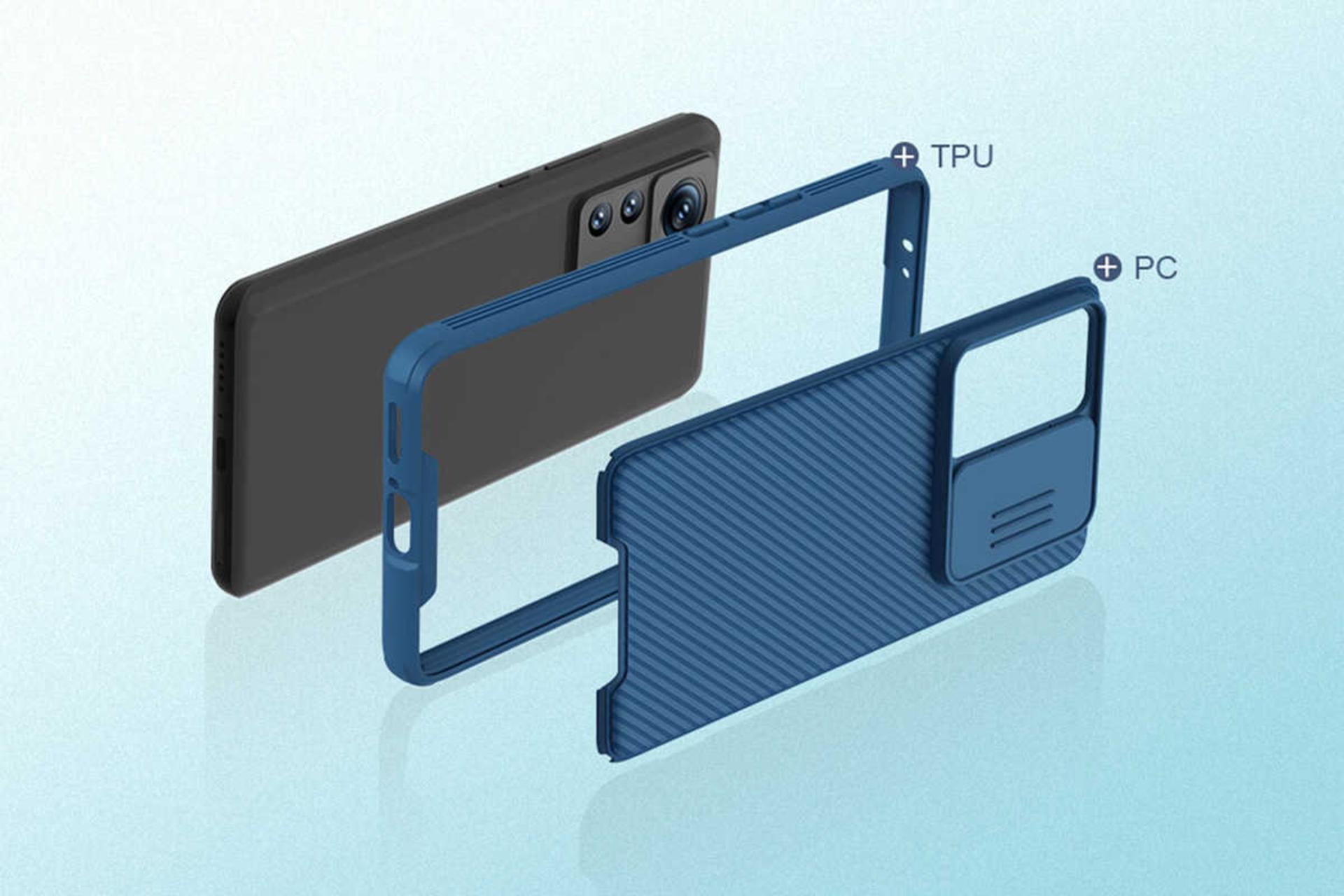 جنس قاب گوشی نیلکین مدل CamShield Pro مناسب شیائومی 12T Pro