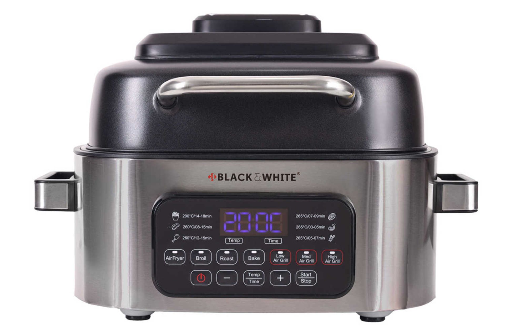 نمای جلوی هواپز بلک اند وایت مدل BWAG771