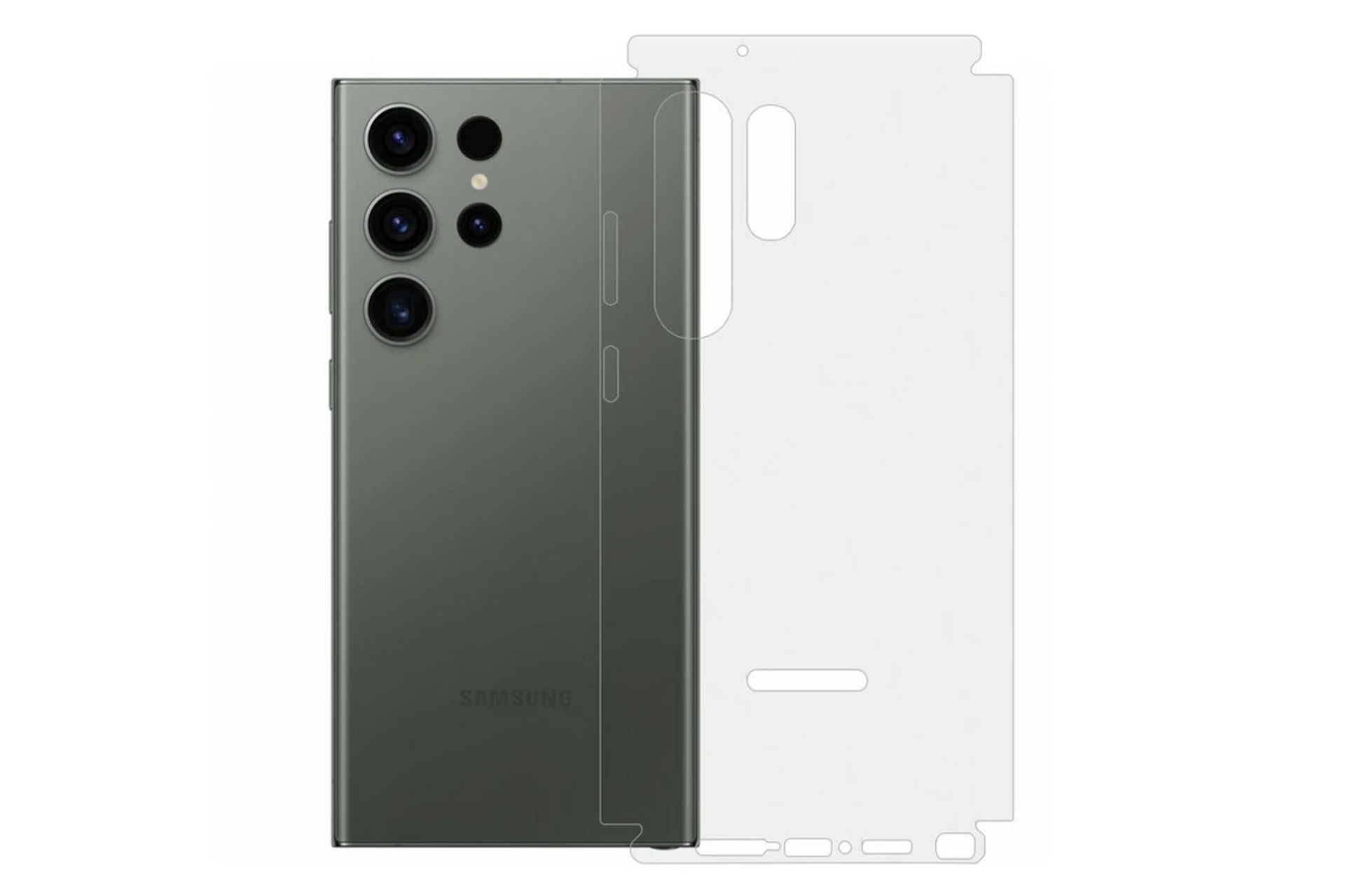 محافظ صفحه نمایش گوشی بادیگارد مدل Full 360 مناسب سامسونگ Galaxy S23 Ultra