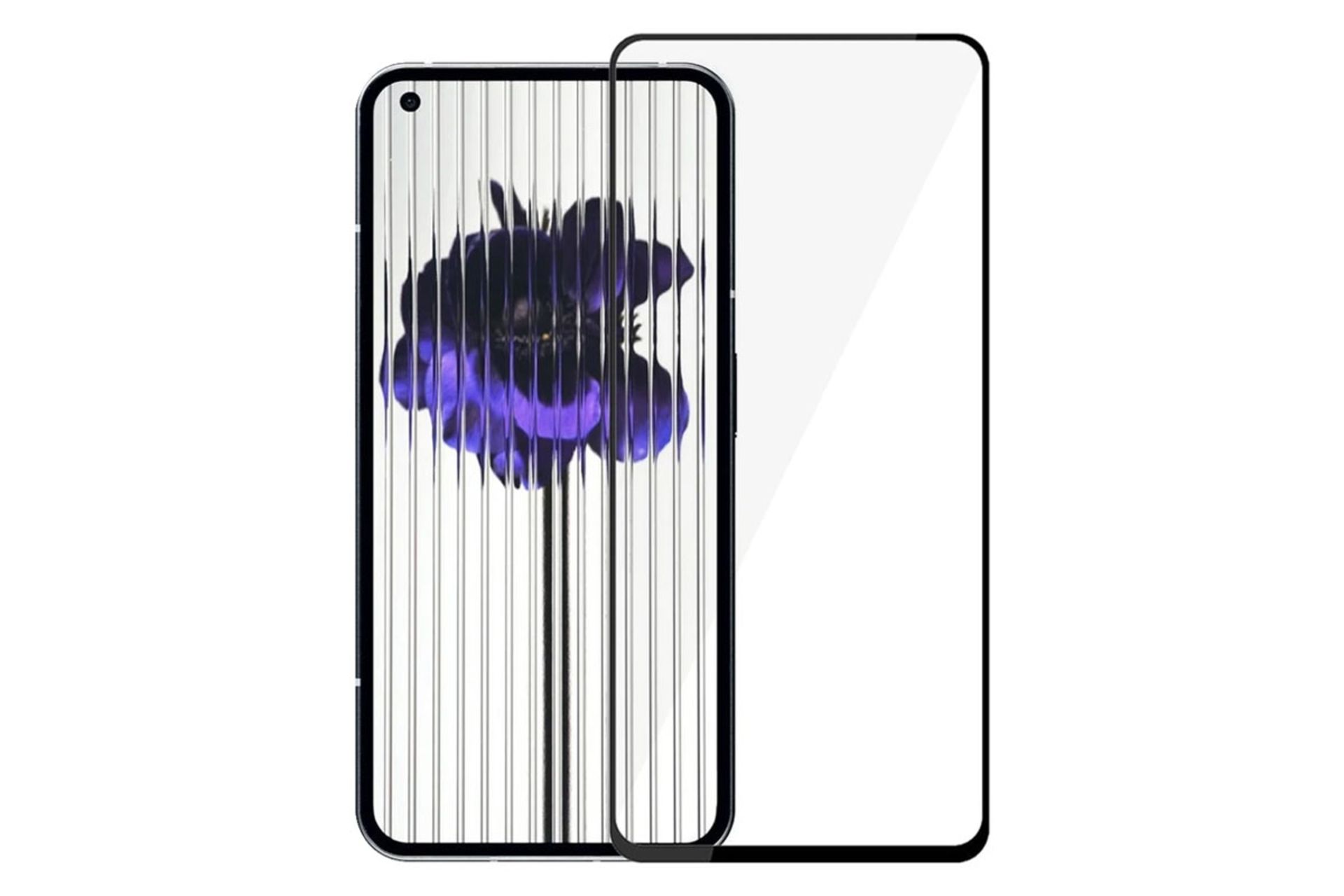 شفافیت محافظ صفحه نمایش گوشی بادیگارد مدل FNP1 مناسب ناتینگ فون 1