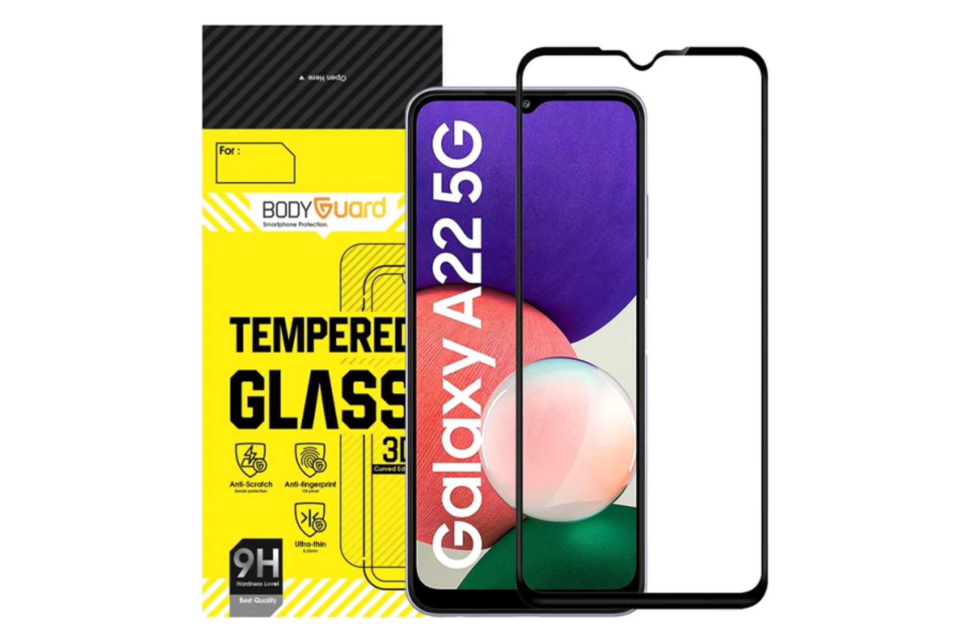 محافظ صفحه نمایش گوشی بادیگارد مدل FS مناسب سامسونگ Galaxy A22 5G