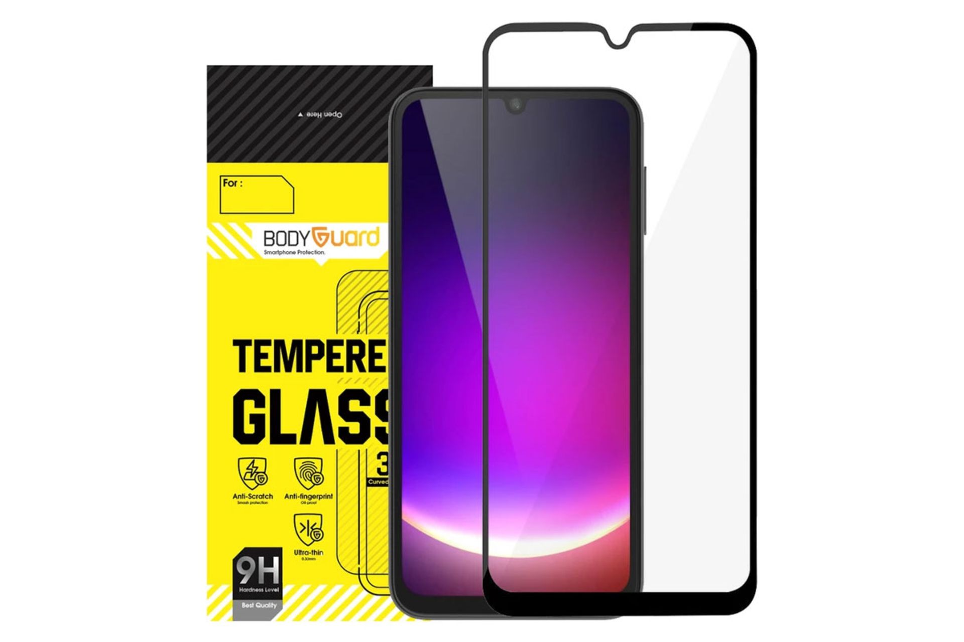 محافظ صفحه نمایش گوشی بادیگارد مدل FS مناسب سامسونگ Galaxy A25