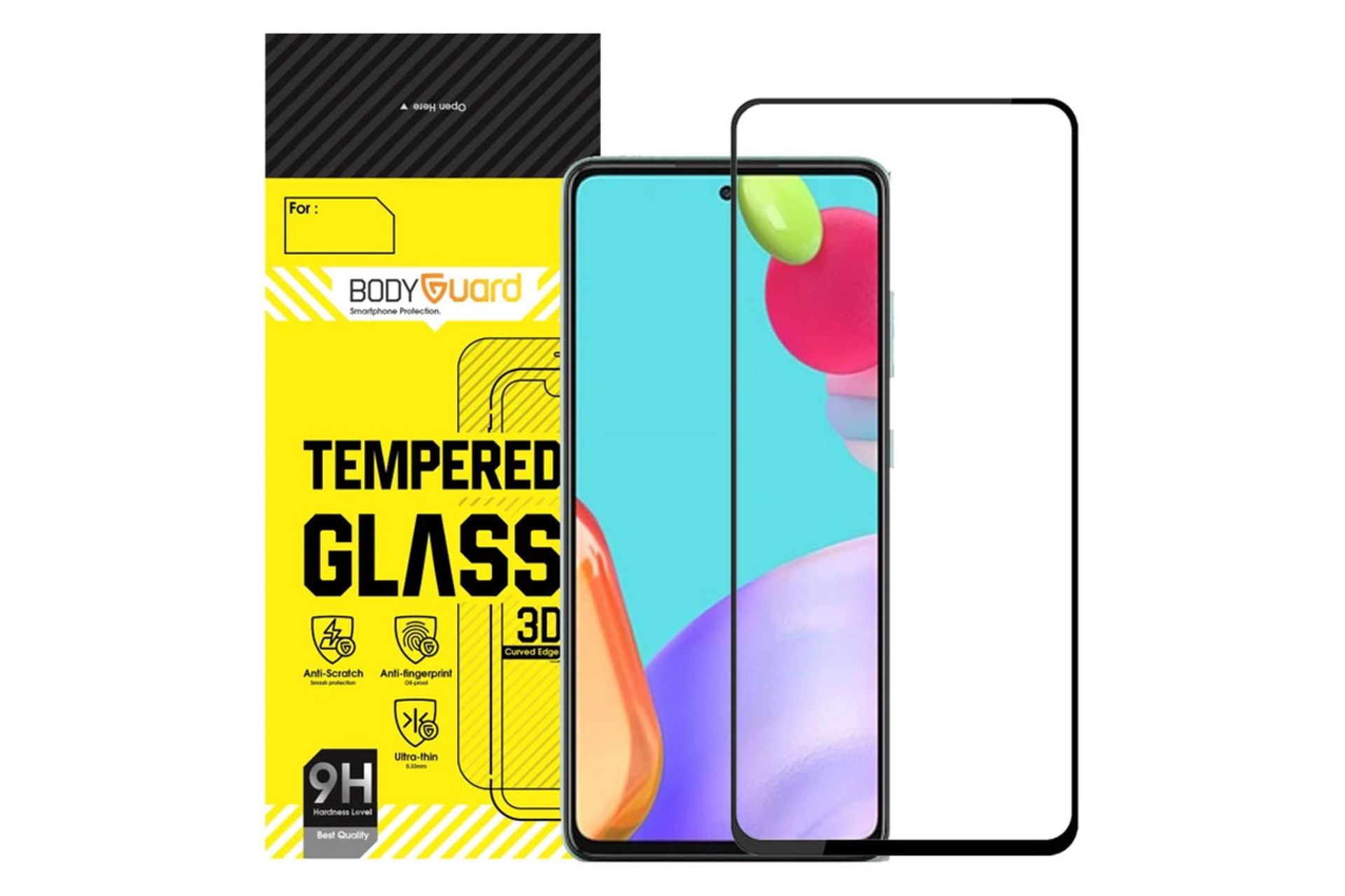 محافظ صفحه نمایش گوشی بادیگارد مدل FS مناسب سامسونگ Galaxy A52