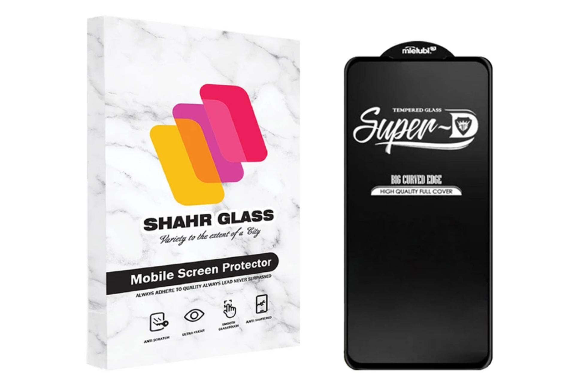 محافظ صفحه نمایش گوشی شهر گلس مدل SUPERD مناسب شیائومی Redmi Note 9 Pro Max / Note 9 Pro / Note 9S