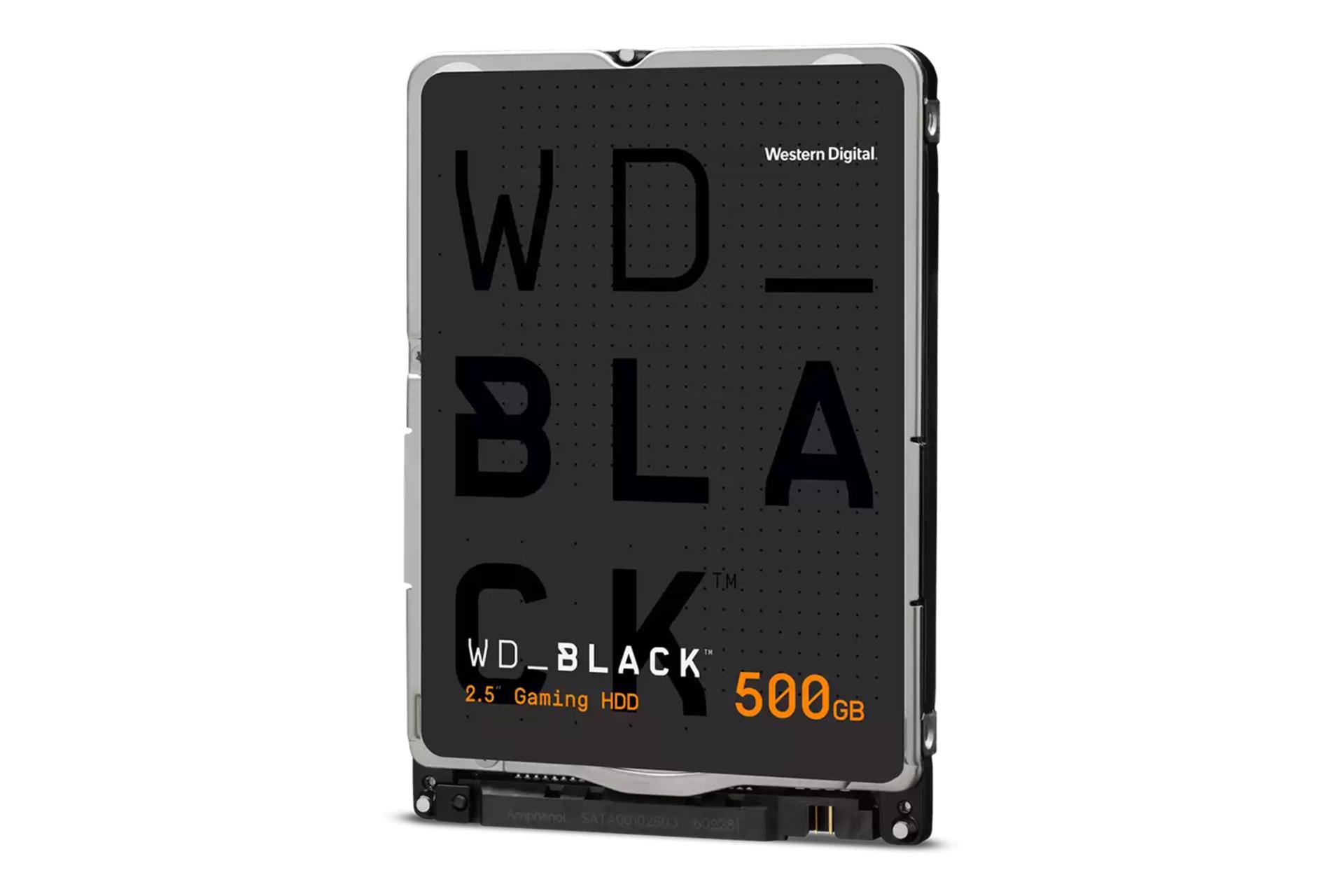 نمای کناری هارد دیسک وسترن دیجیتال Western Digital WD_BLACK WD5000LPSX 3.5 Inch 500GB