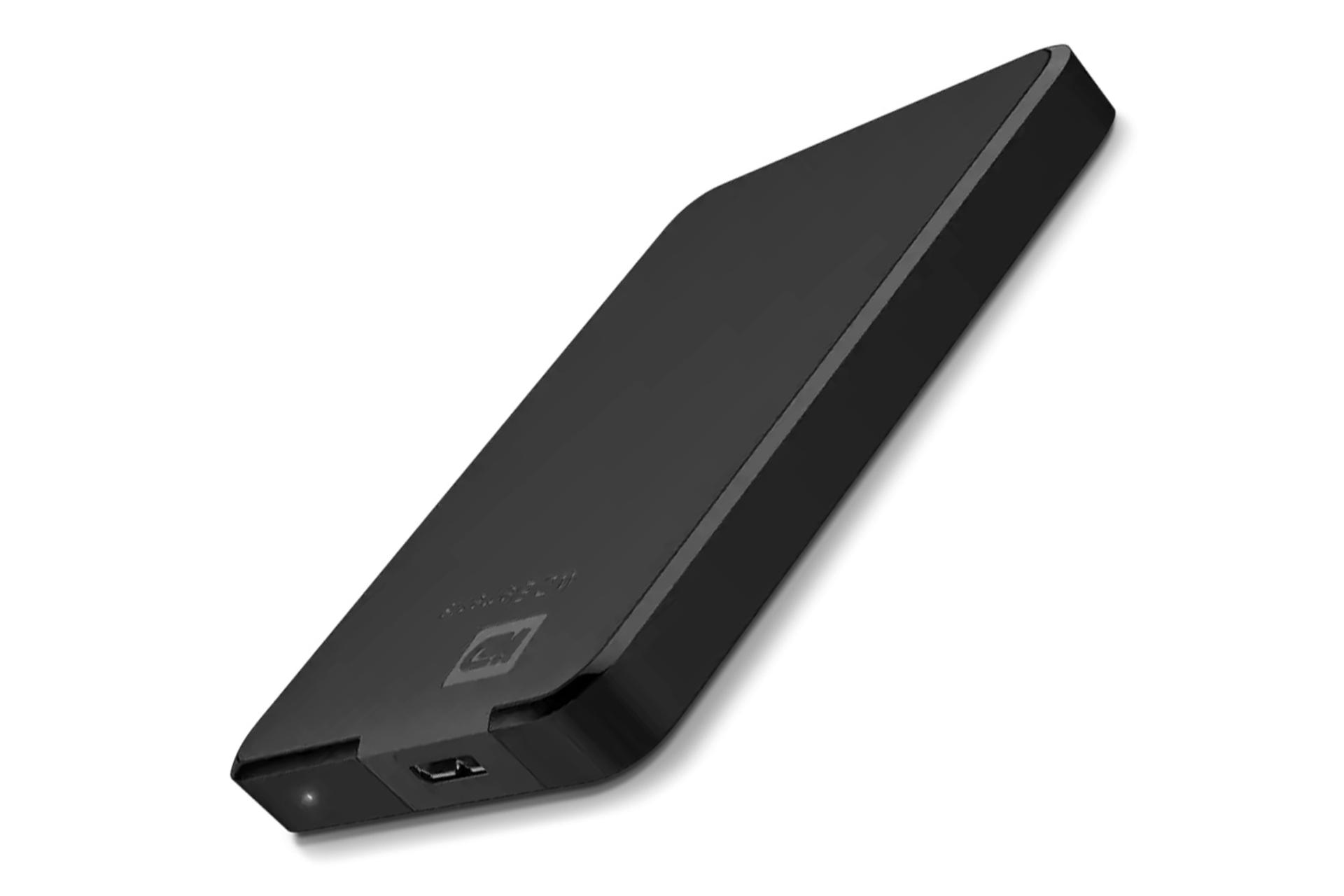 درگاه اتصال کابل هارد دیسک وسترن دیجیتال Western Digital WD Elements Portable 2.5 Inch 750GB