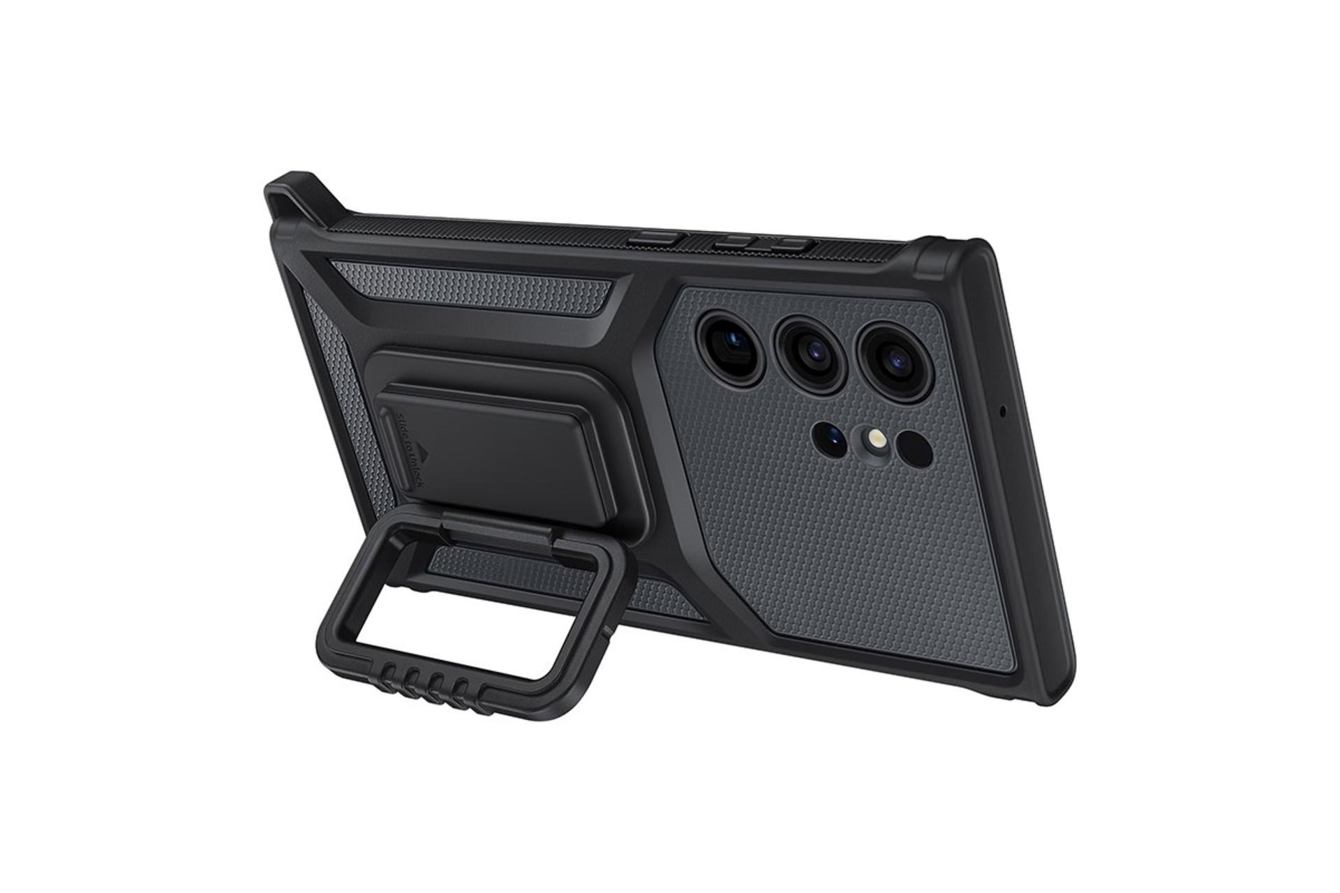 قاب گوشی سامسونگ Samsung Rugged Gadget For Samsung Galaxy S23 Ultra نمای هولدر