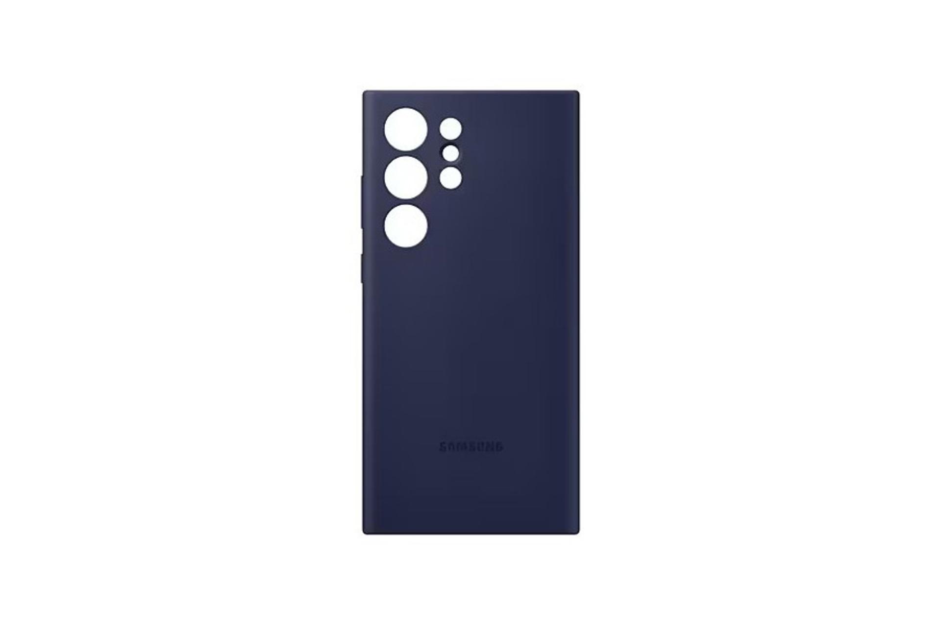قاب گوشی سامسونگ Samsung Silicone For Samsung Galaxy S23 Ultra رنگ آبی