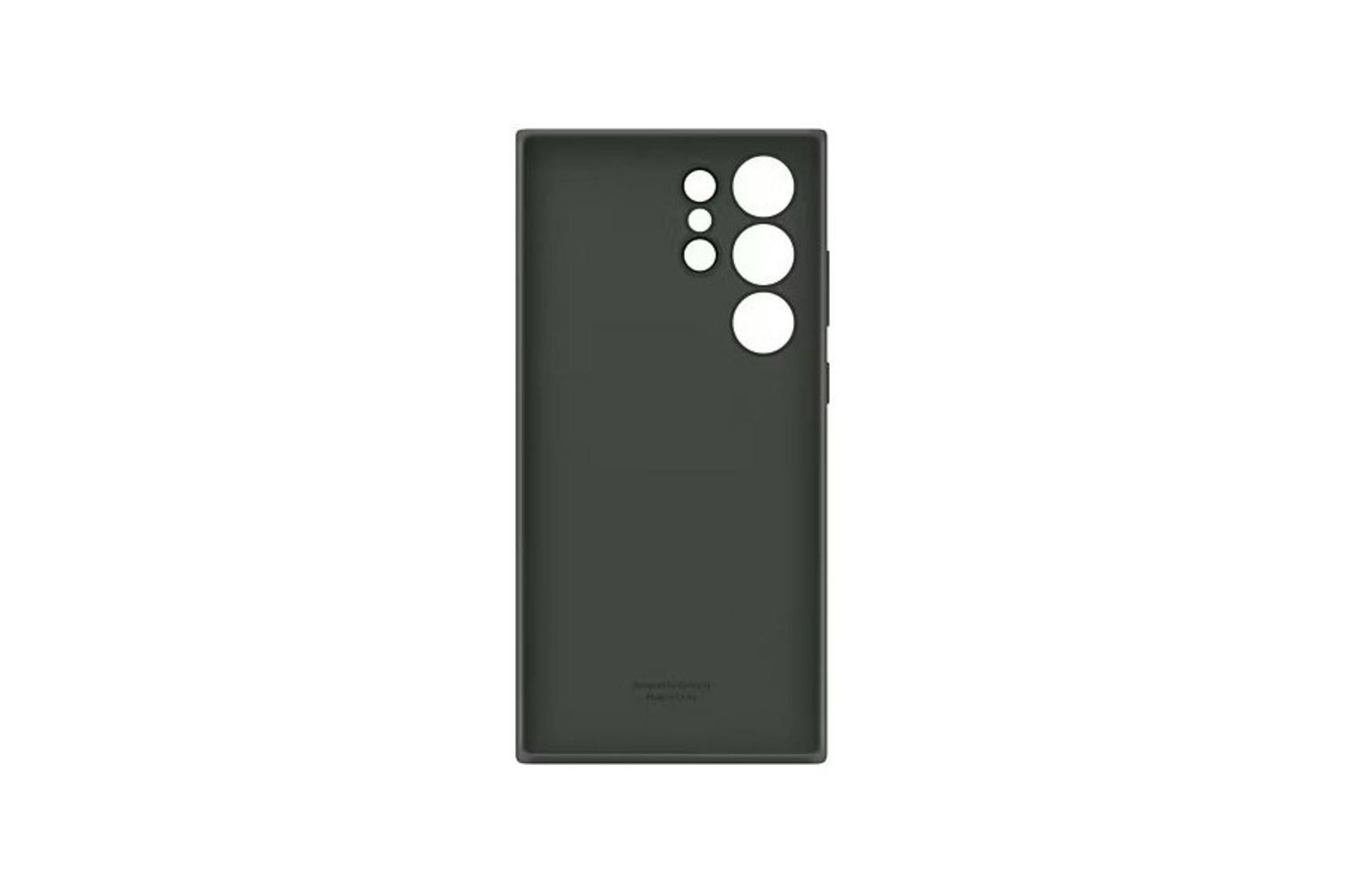 قاب گوشی سامسونگ Samsung Silicone For Samsung Galaxy S23 Ultra نمای داخل