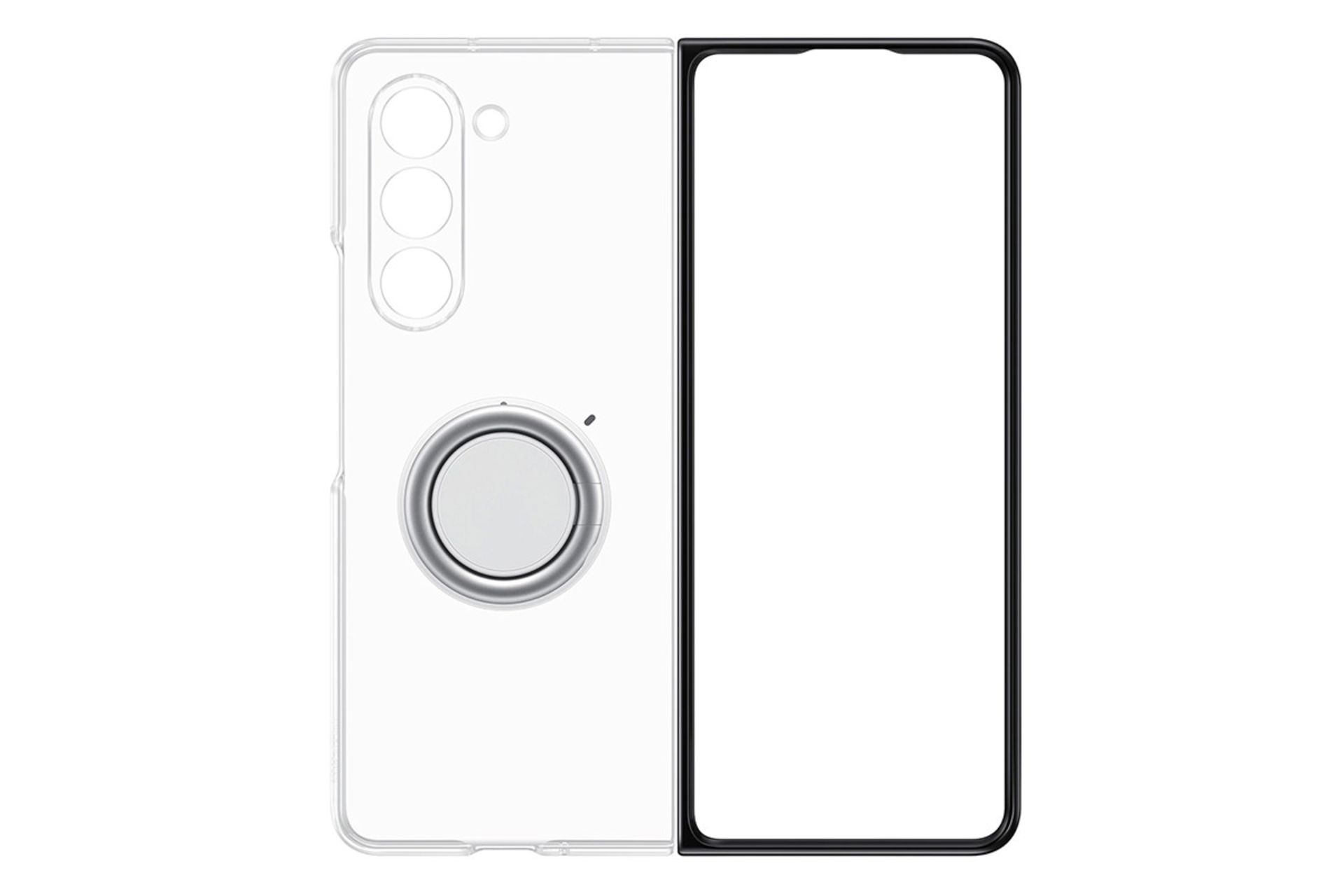 قاب گوشی سامسونگ Samsung Clear Gadget For Samsung Galaxy Z Fold5 نمای پشت