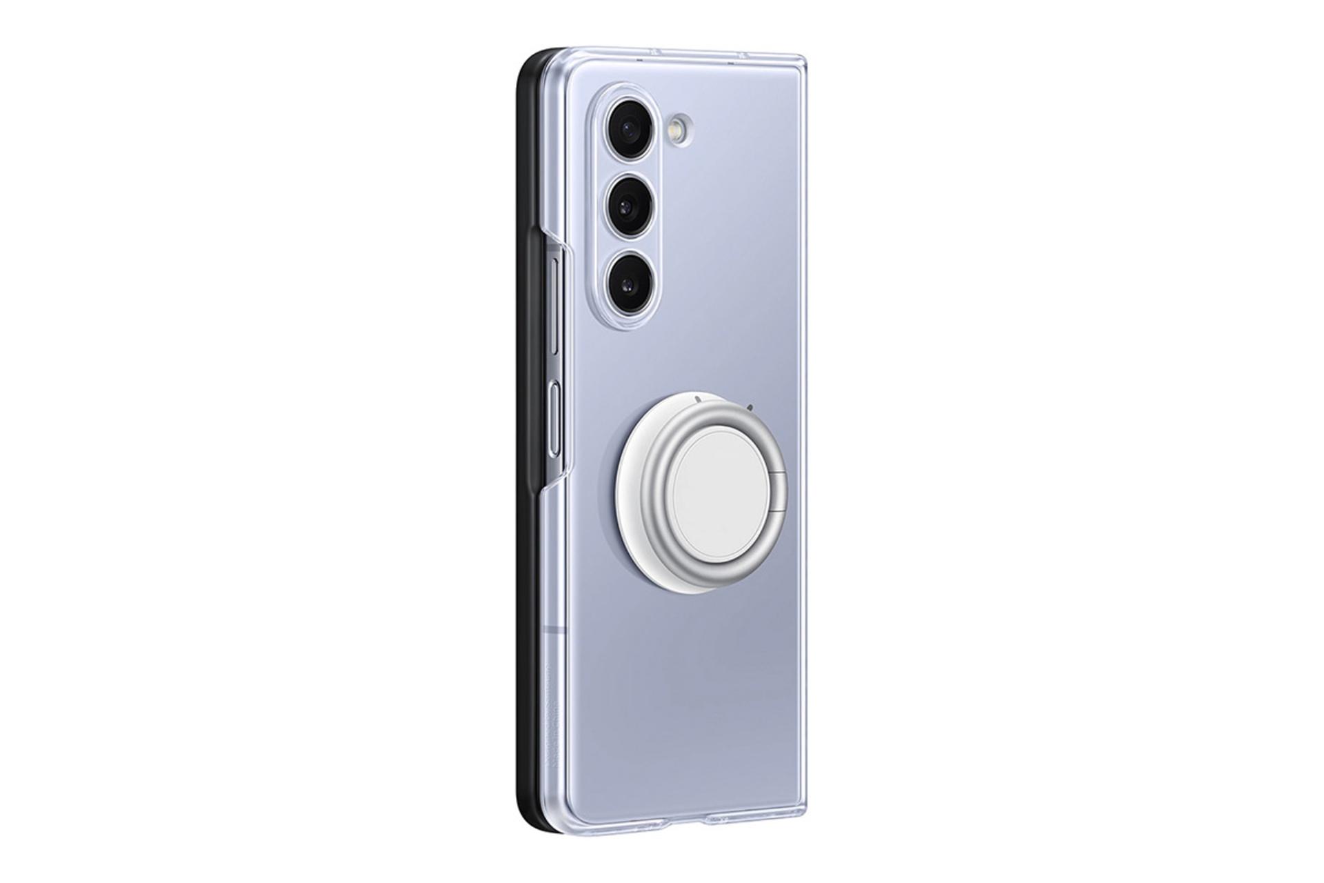 قاب گوشی سامسونگ Samsung Clear Gadget For Samsung Galaxy Z Fold5 نمای جانبی روی گوشی