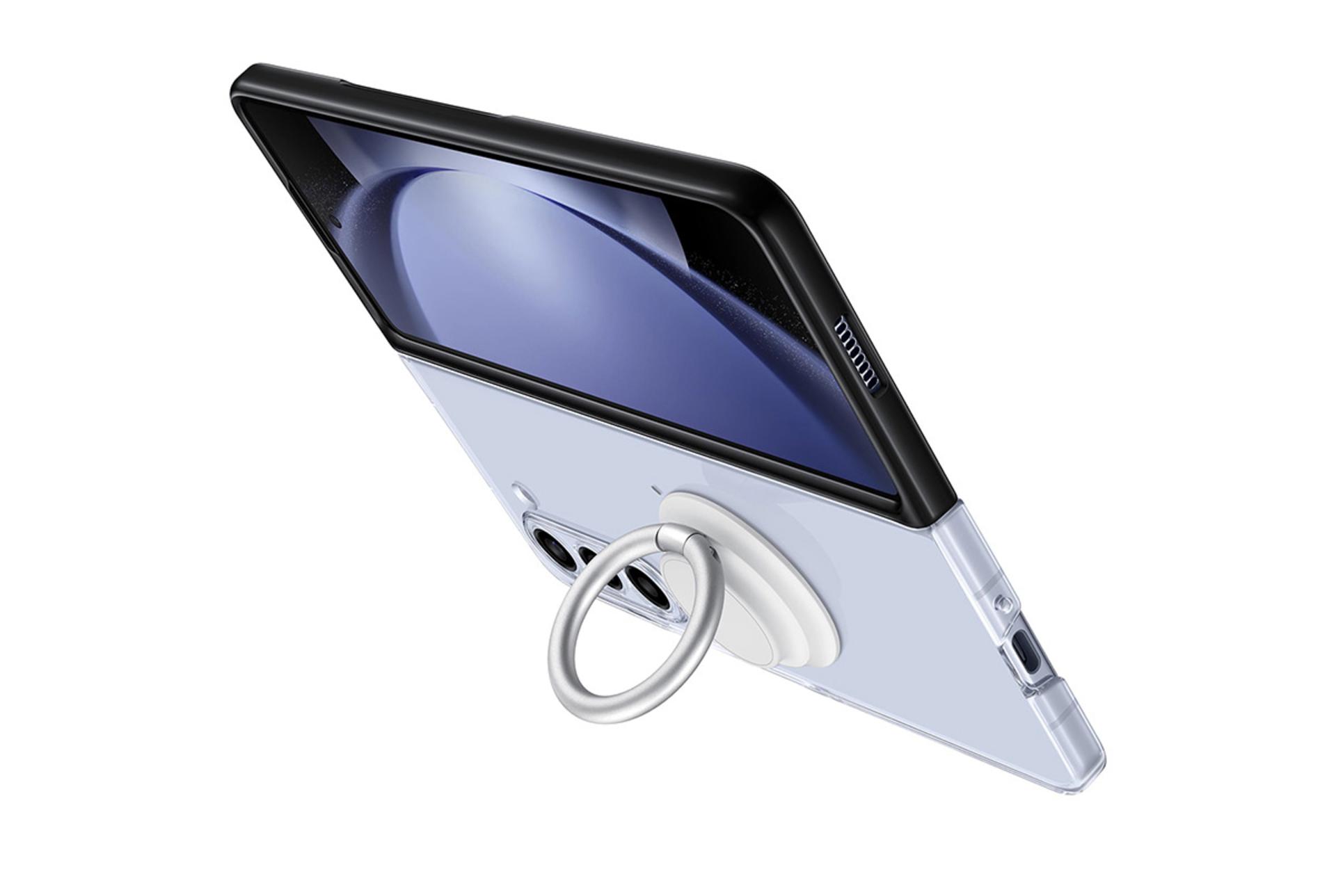قاب گوشی سامسونگ Samsung Clear Gadget For Samsung Galaxy Z Fold5 نمای هولدر