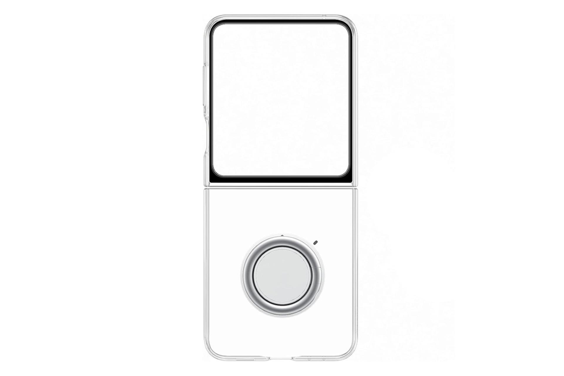 قاب گوشی سامسونگ Samsung Clear Gadget For Samsung Galaxy Z Flip5 نمای پشت