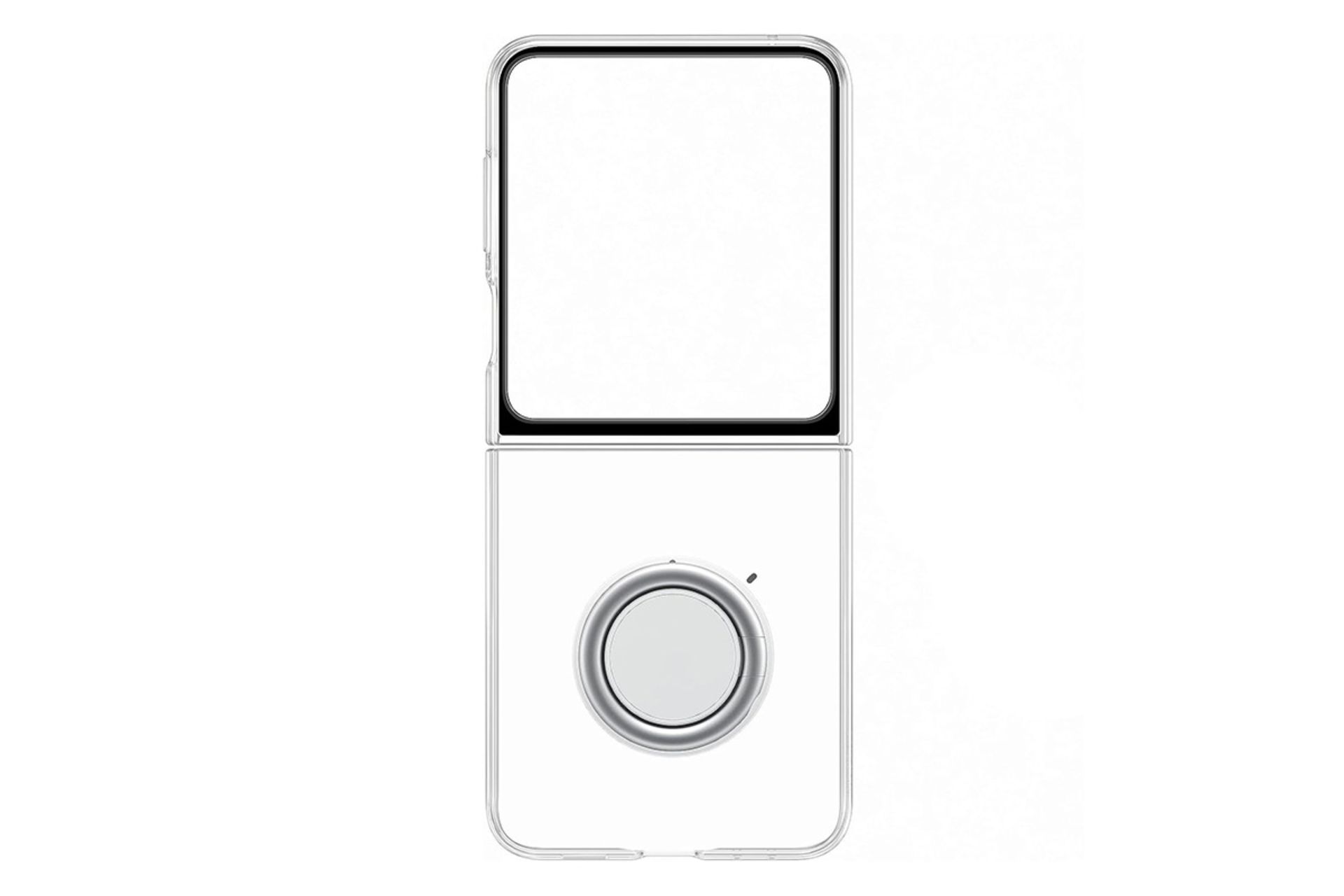 قاب گوشی سامسونگ Samsung Clear Gadget For Samsung Galaxy Z Flip5 نمای پشت