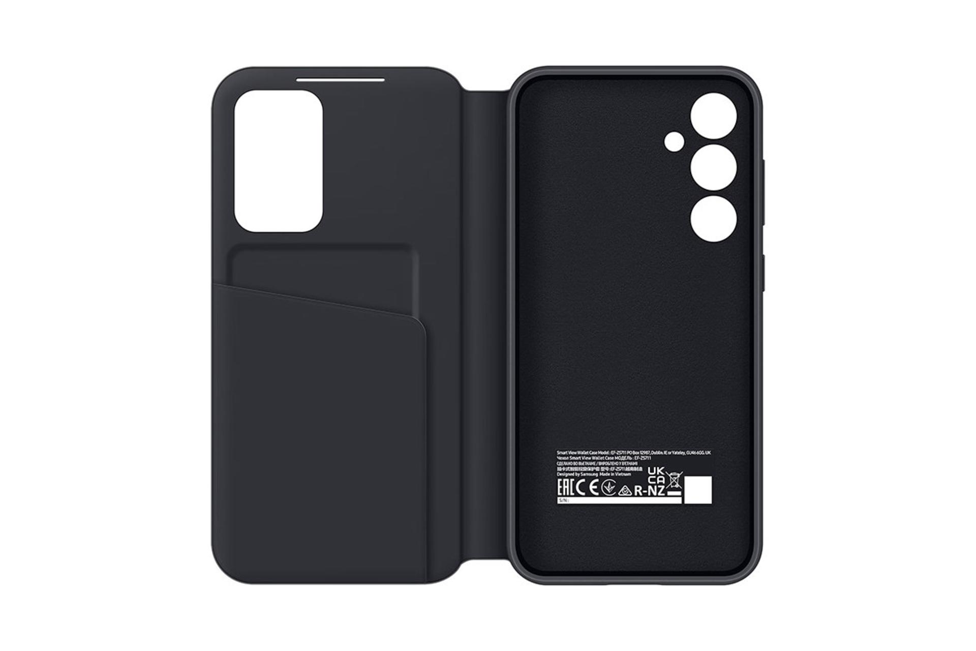 قاب گوشی سامسونگ Samsung Smart View Wallet For Samsung Galaxy S23 FE نمای داخل