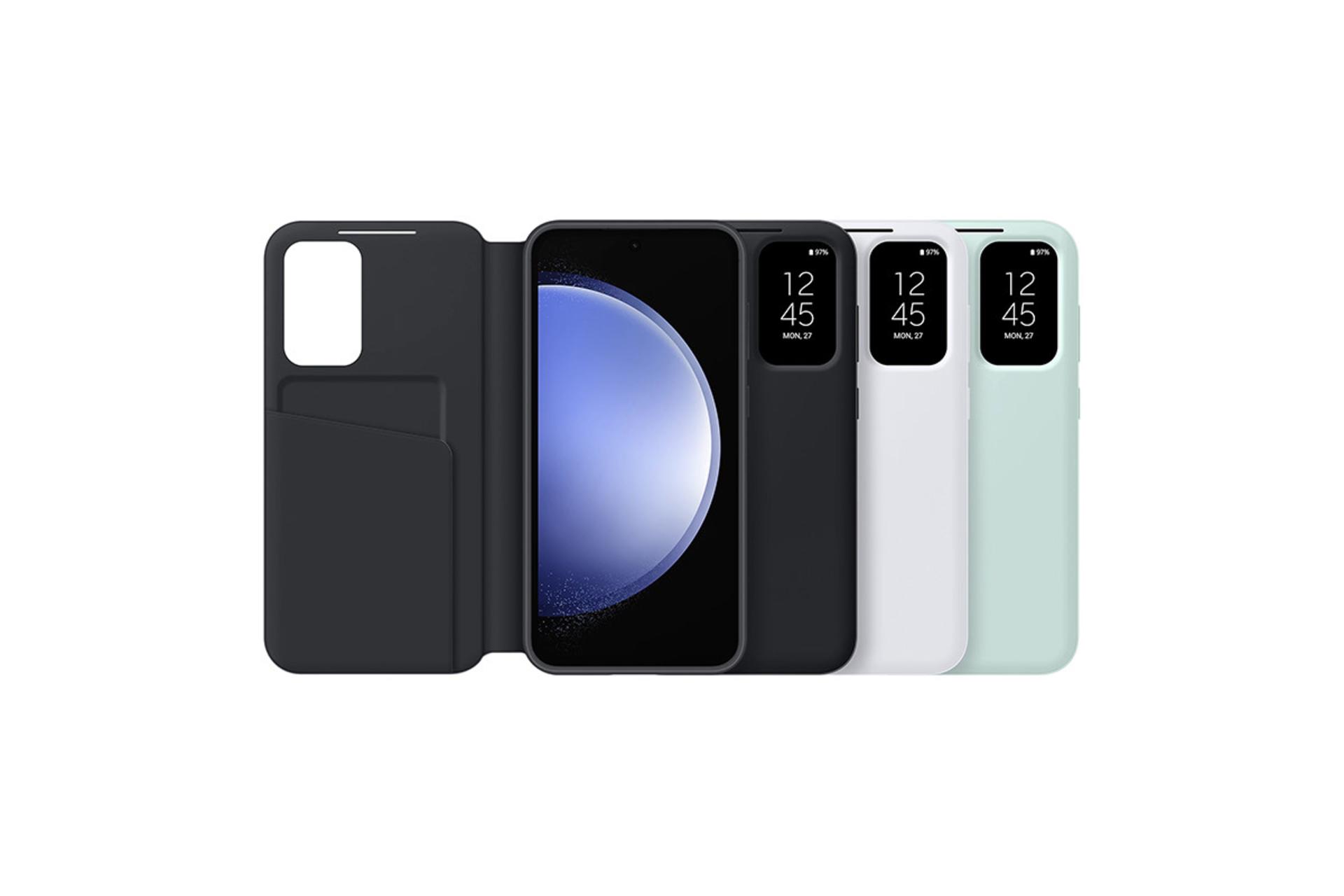 قاب گوشی سامسونگ Samsung Smart View Wallet For Samsung Galaxy S23 FE تنوع رنگ