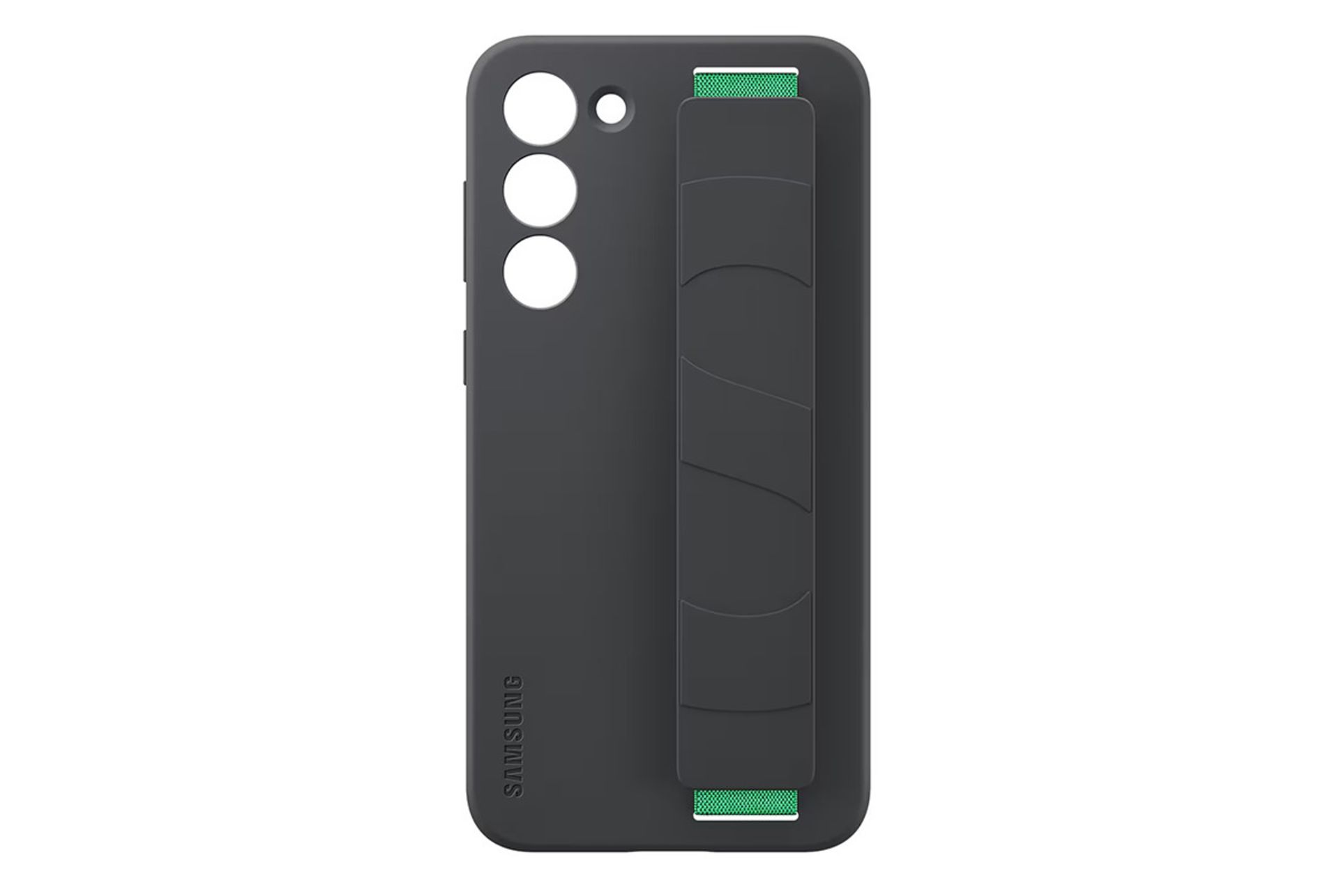 قاب گوشی سامسونگ Samsung Silicone Grip For Samsung Galaxy S23 Plus رنگ مشکی نمای پشت