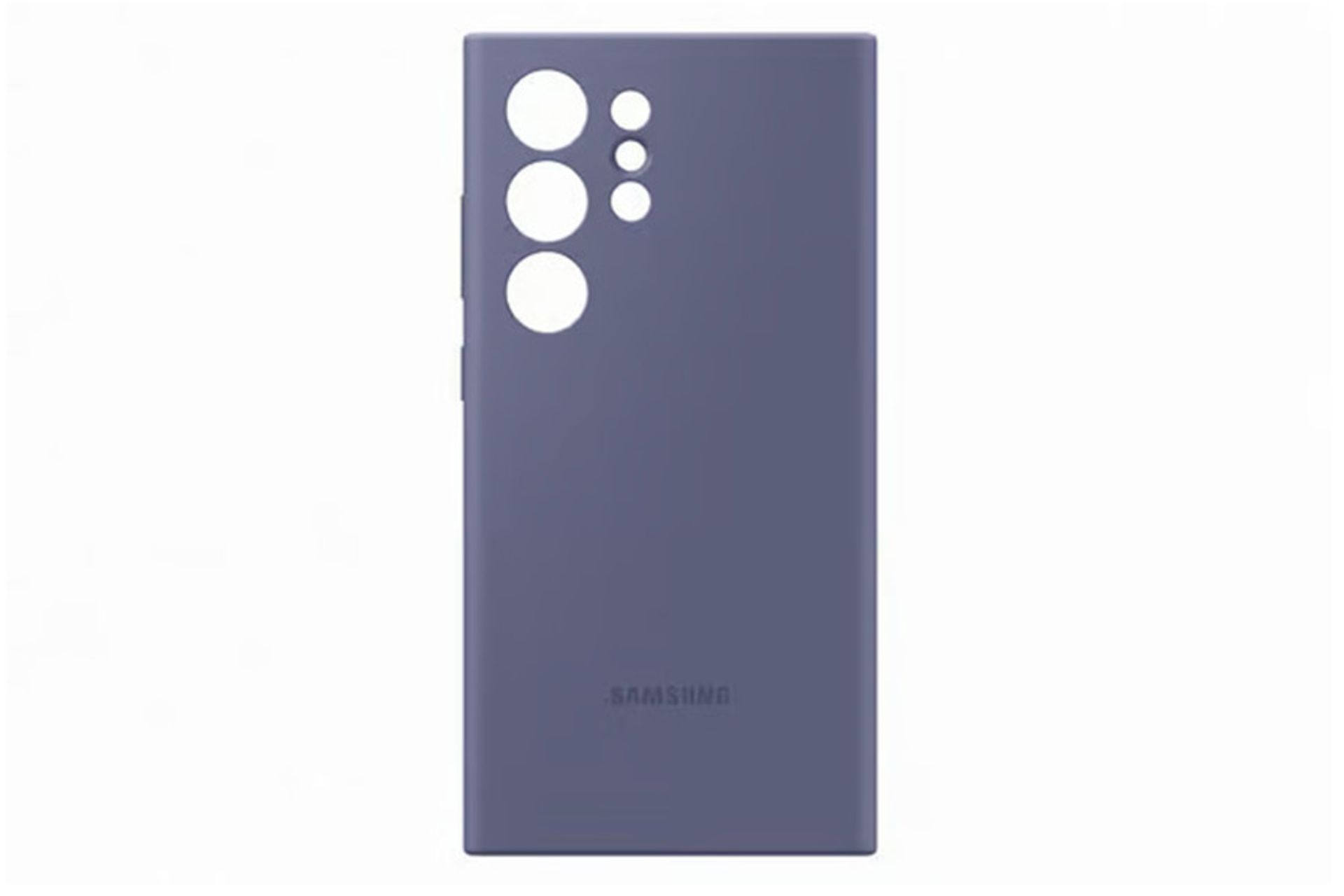 قاب گوشی سامسونگ Samsung Silicone For Samsung Galaxy S24 Ultra نمای پشت