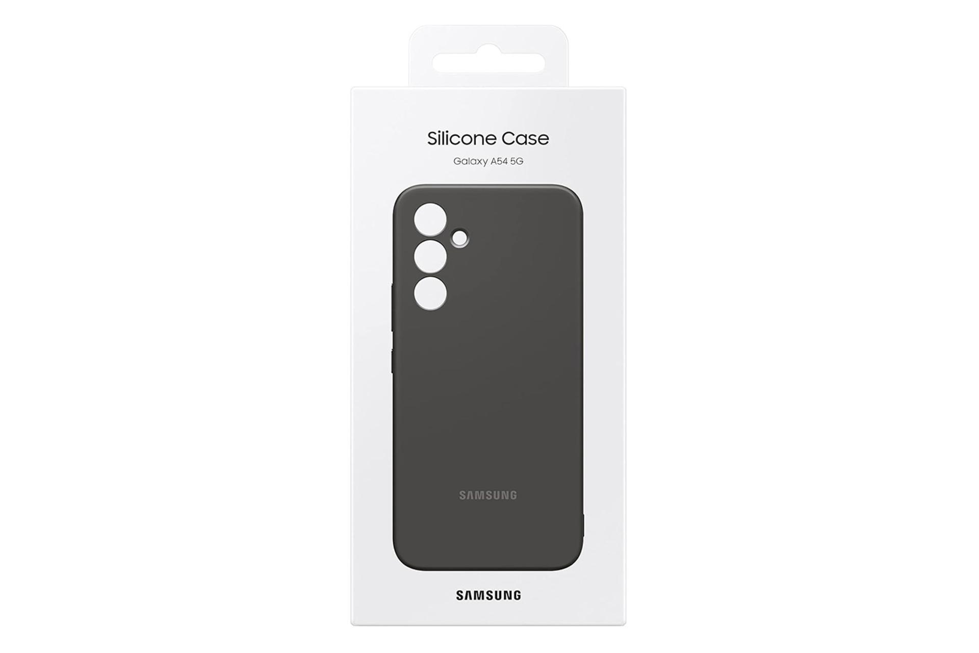 قاب گوشی سامسونگ Samsung Silicone For Samsung Galaxy A54 جعبه و بسته بندی